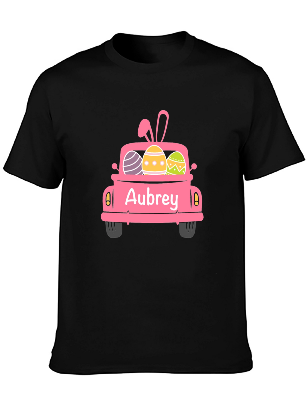 Easter Truck T-Shirt - Aubrey Custom Name Tee