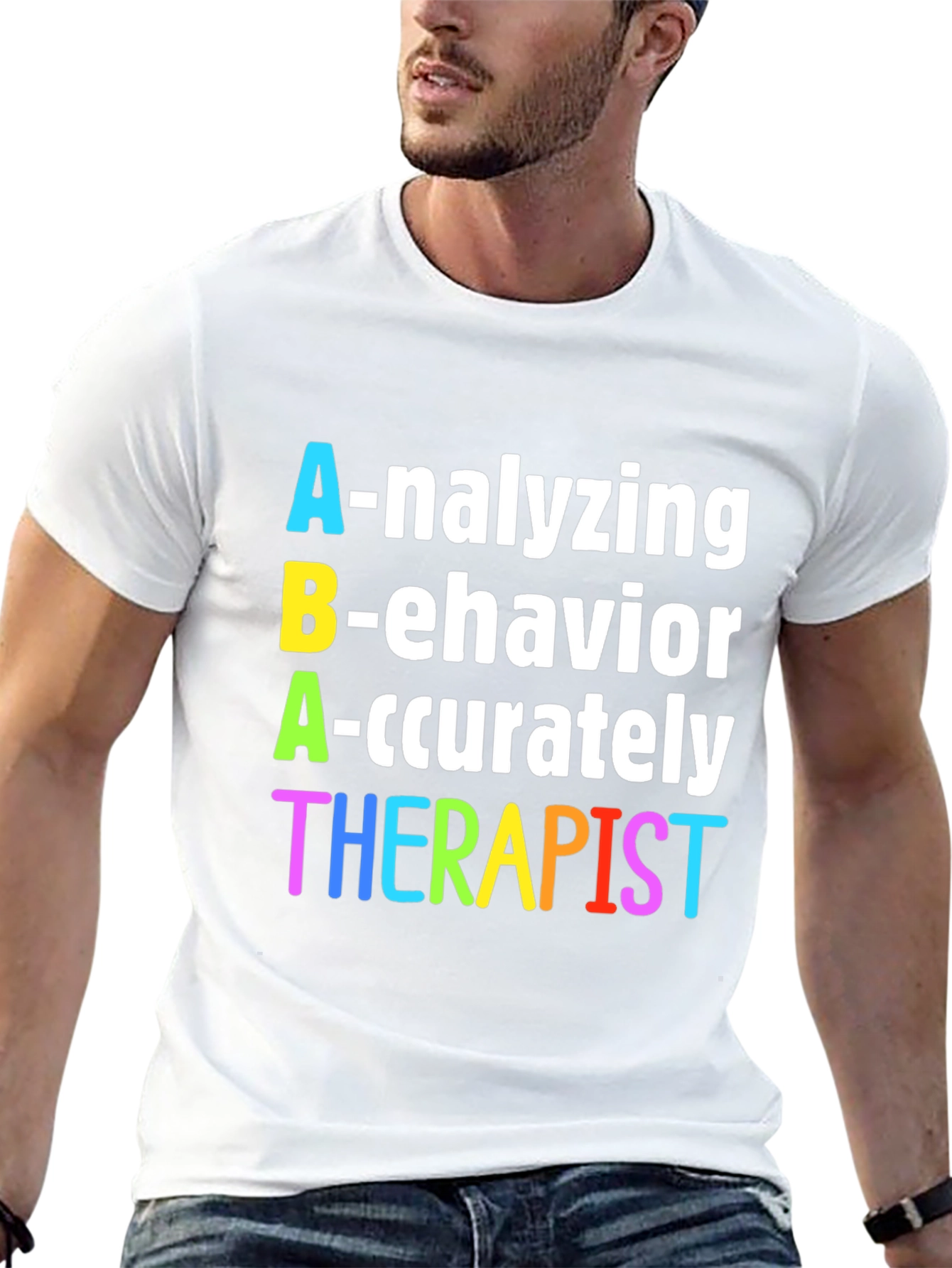 ABA Therapist T-Shirt - Analyzing Behavior Accurately
