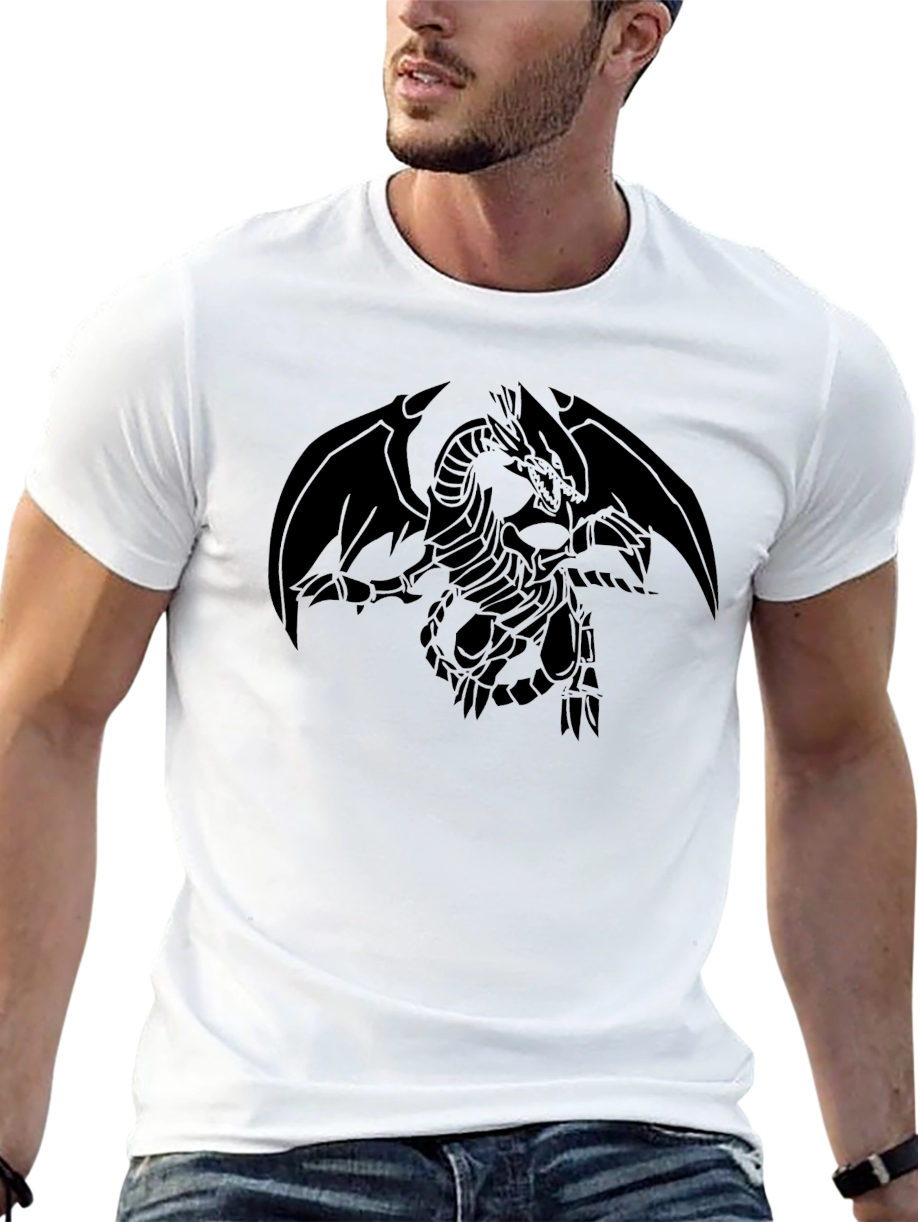 Black Dragon Graphic Tee - Mens