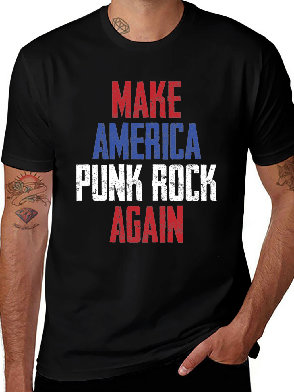 Make America Punk Rock Again Graphic Tee