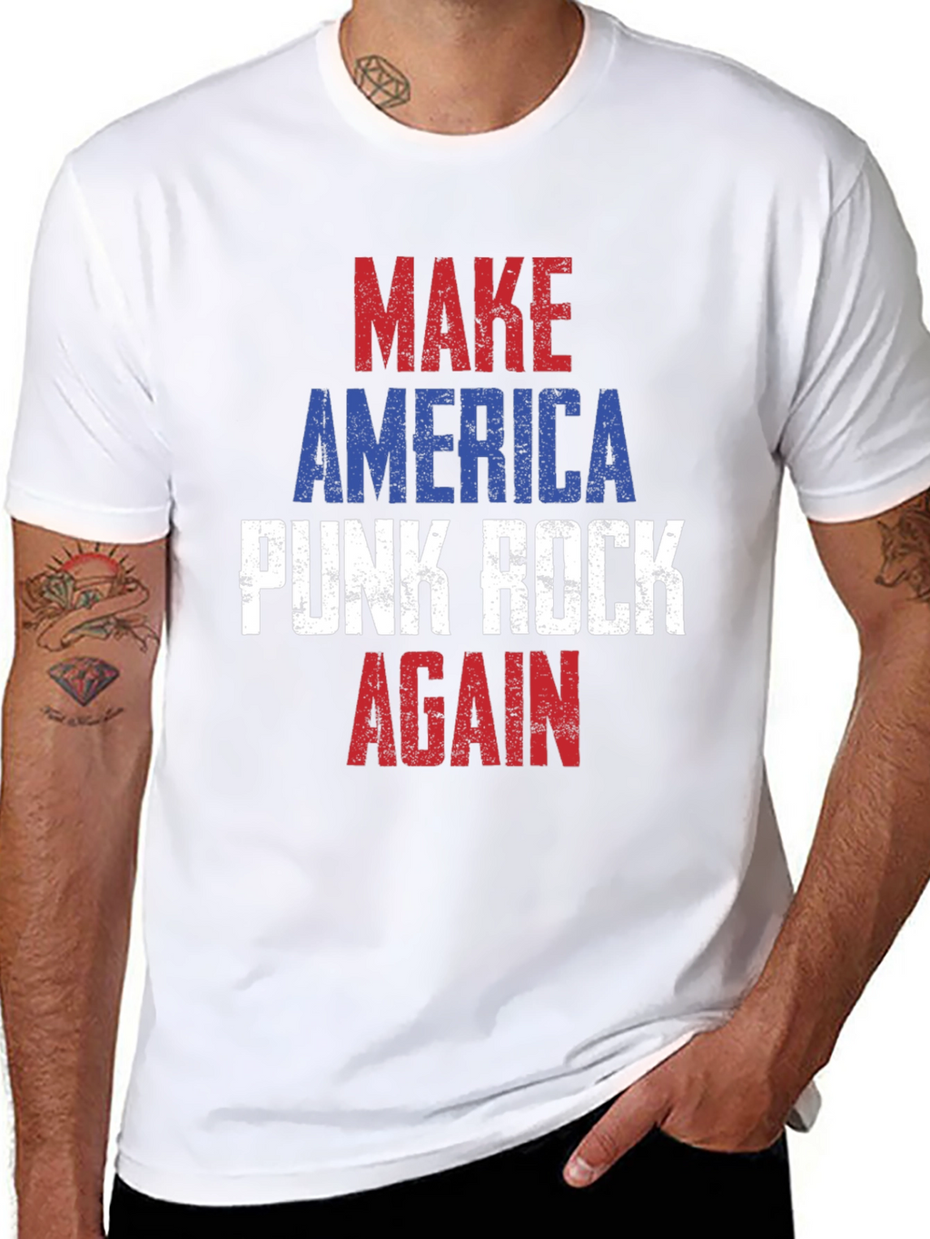 Make America Punk Rock Again Graphic Tee