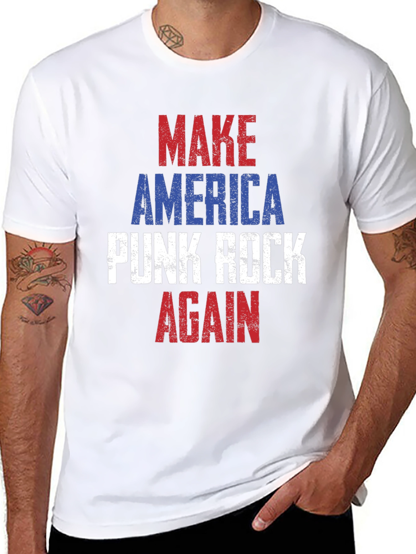 Make America Punk Rock Again Graphic Tee