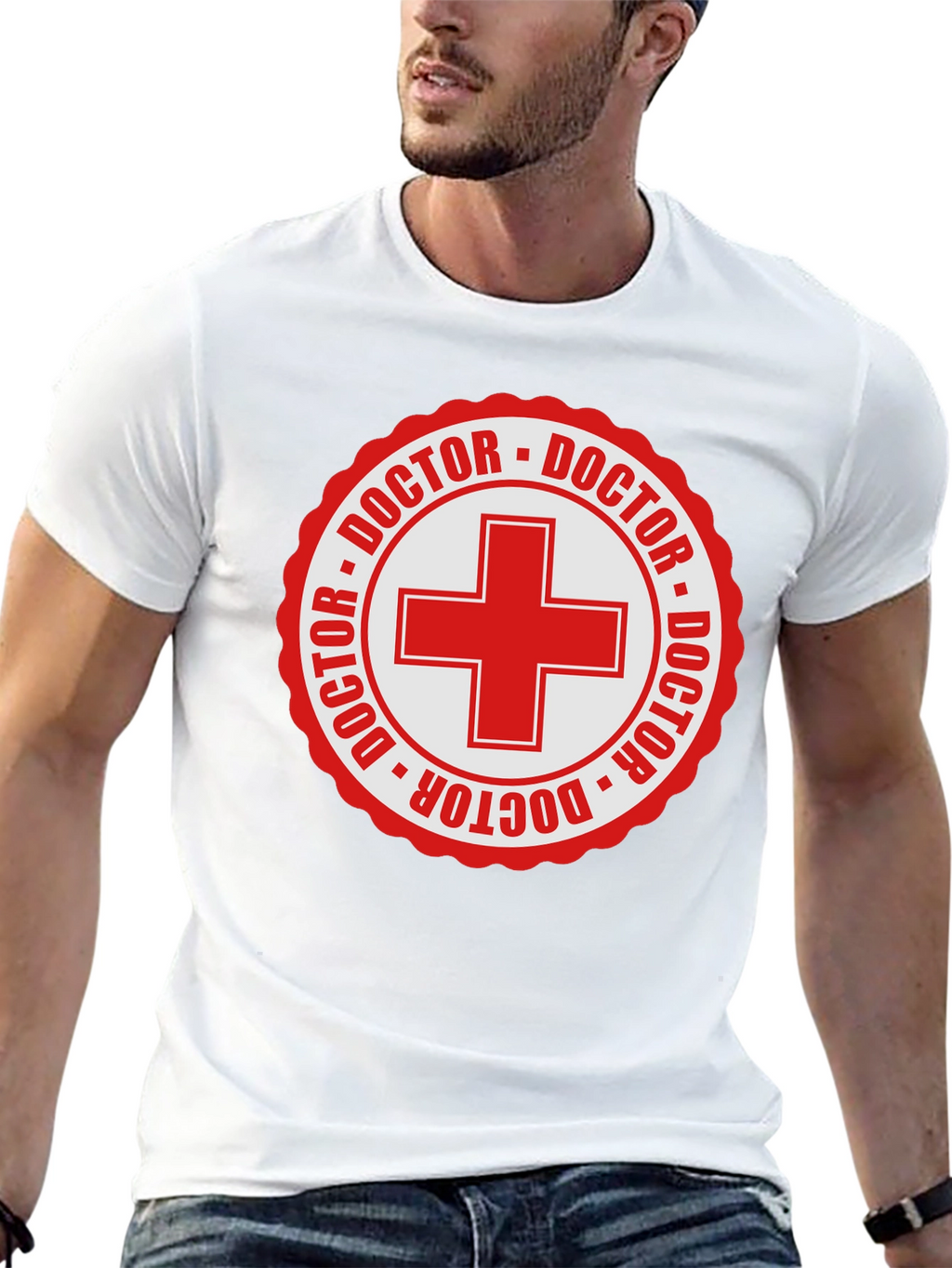Doctor Seal Graphic T-Shirt - Medical Professional Tee