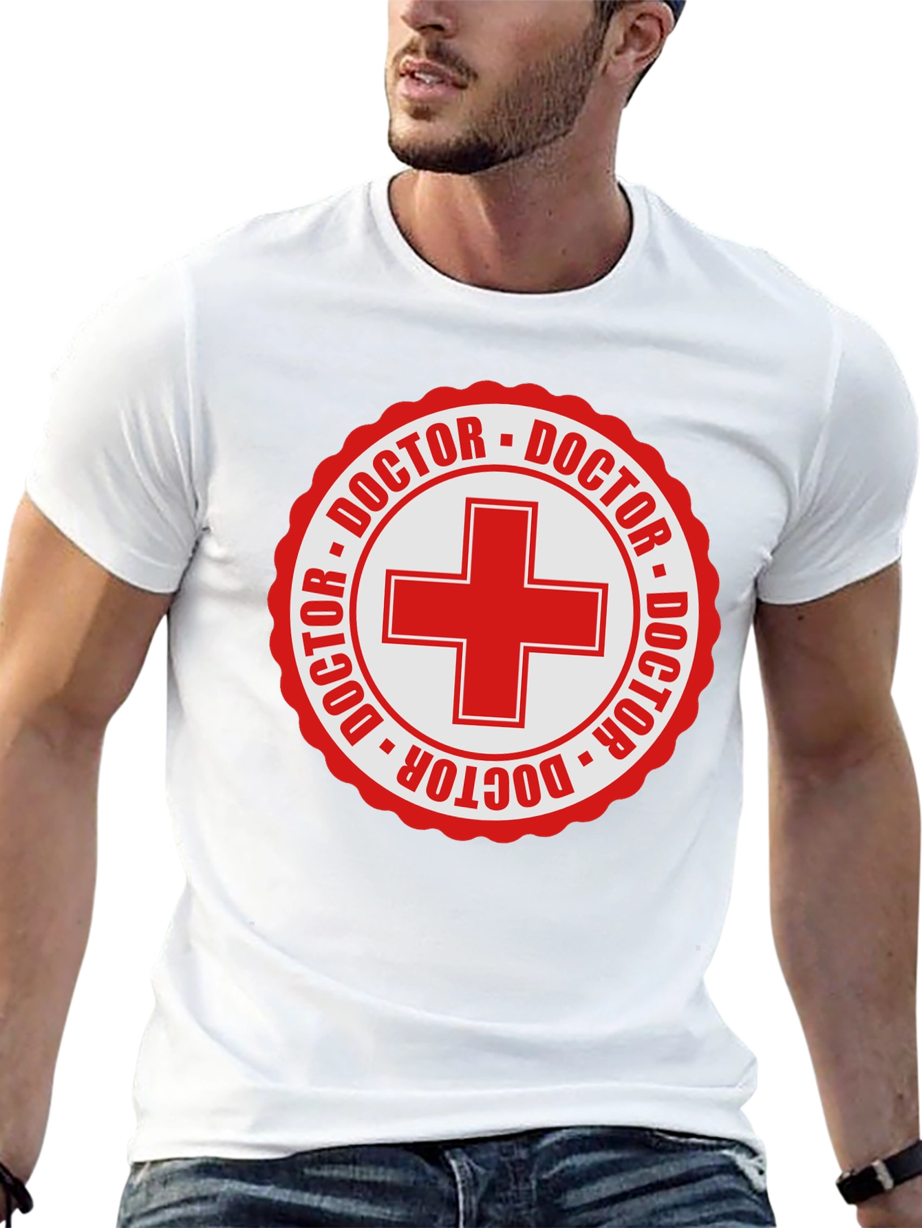Doctor Seal Graphic T-Shirt - Medical Professional Tee