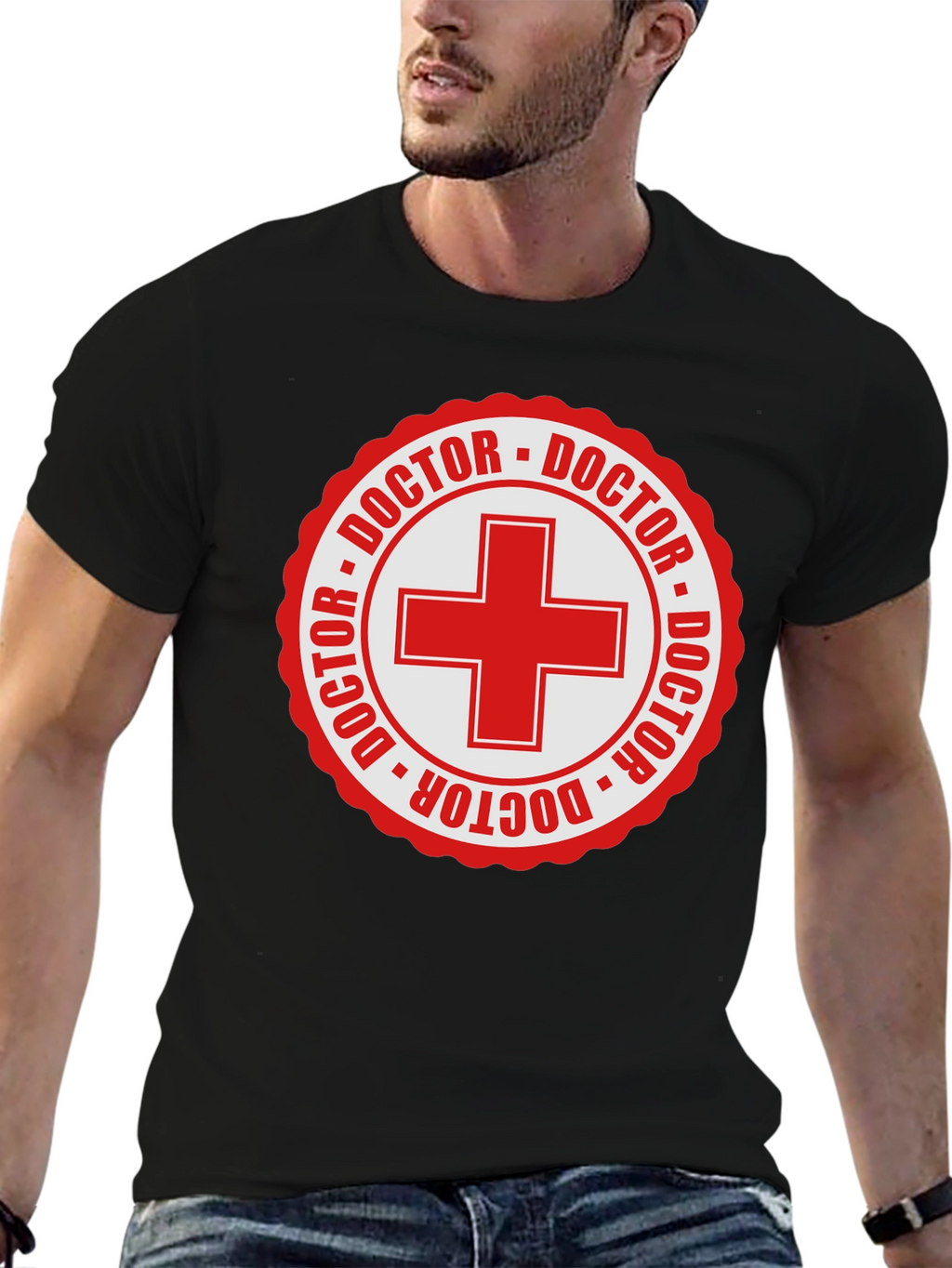 Doctor Seal Graphic T-Shirt - Medical Professional Tee