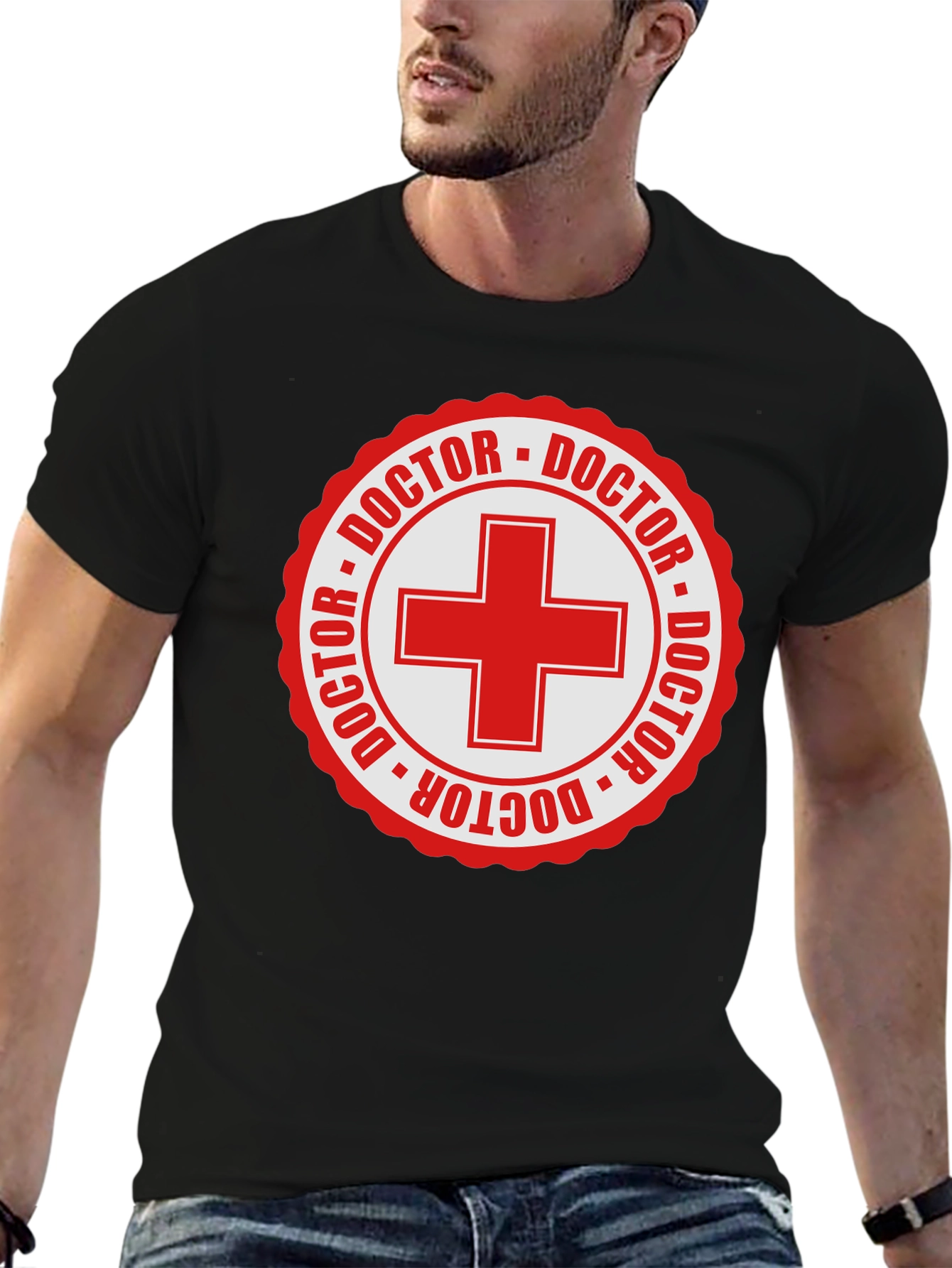 Doctor Seal Graphic T-Shirt - Medical Professional Tee
