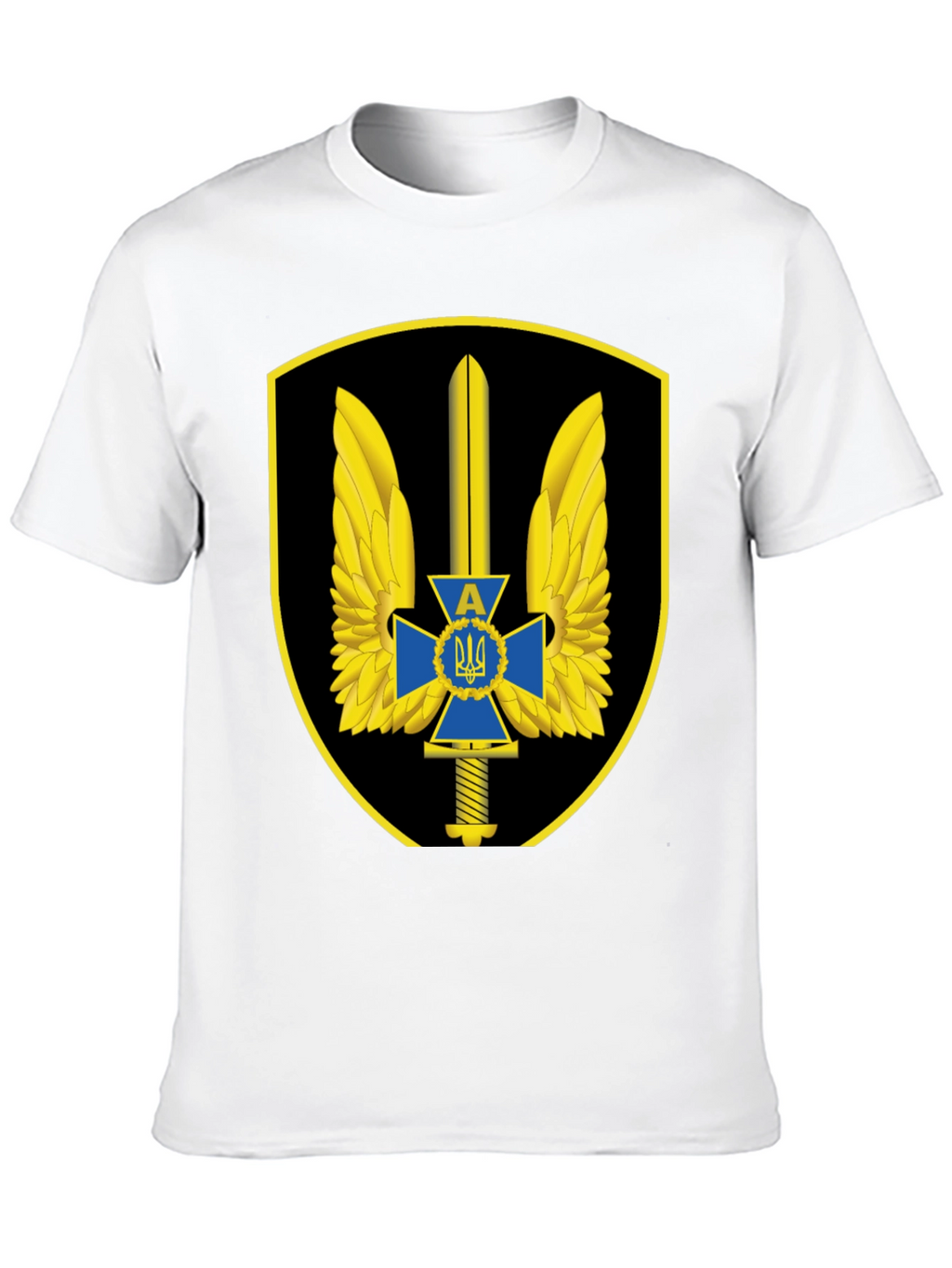 Ukraine Military T-Shirt - Special Forces Emblem
