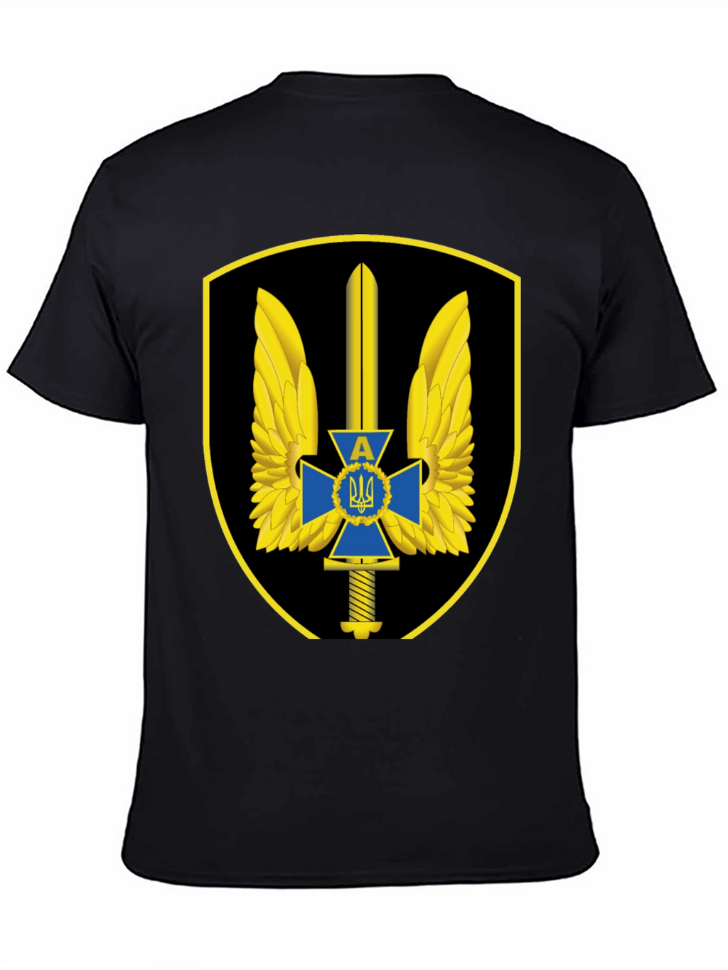Ukraine Military T-Shirt - Special Forces Emblem