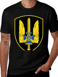 Ukraine Military T-Shirt - Special Forces Emblem