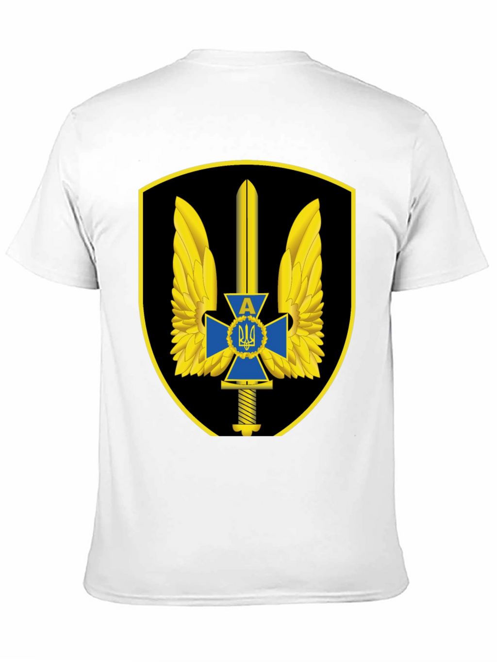 Ukraine Military T-Shirt - Special Forces Emblem