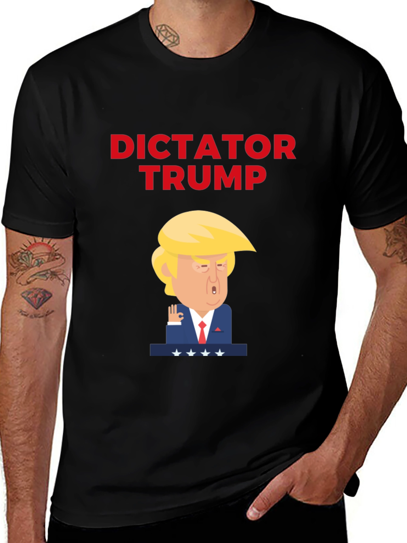 Dictator Trump Graphic T-Shirt