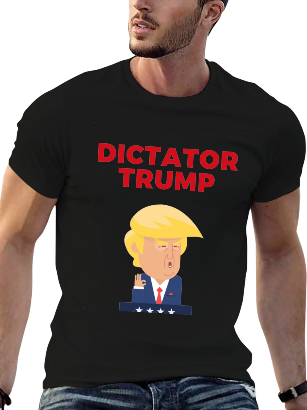 Dictator Trump Graphic T-Shirt