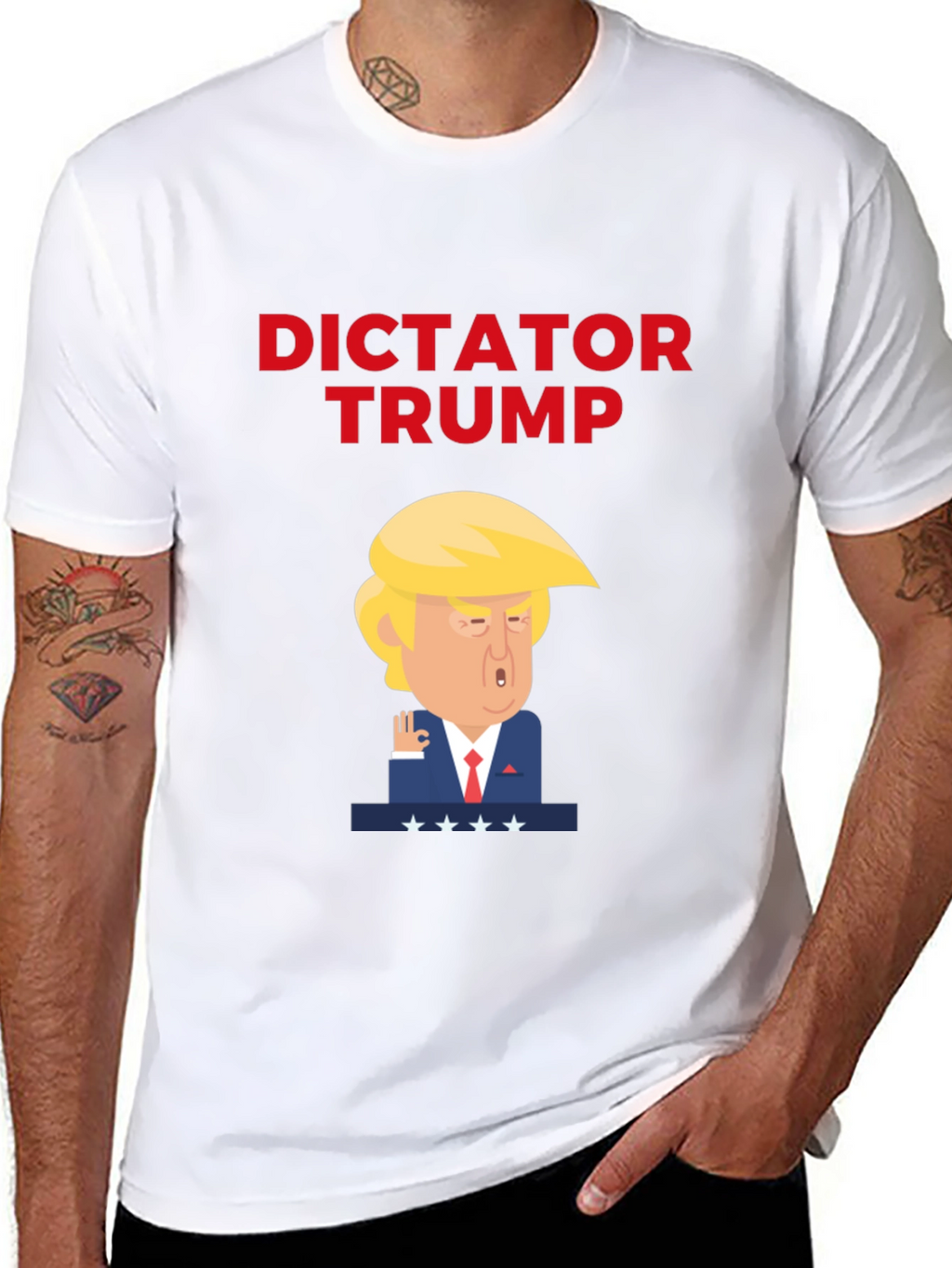 Dictator Trump Graphic T-Shirt