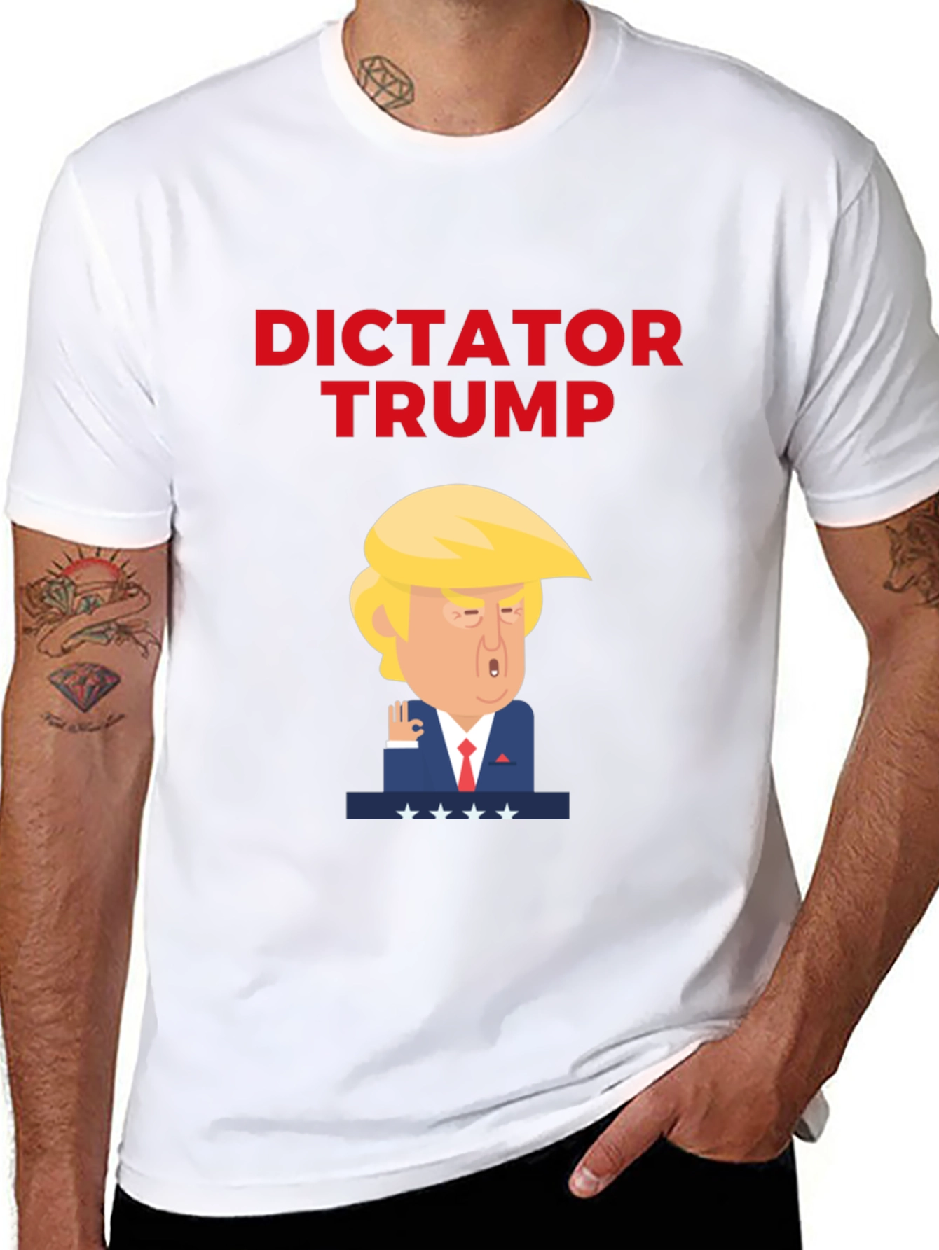 Dictator Trump Graphic T-Shirt