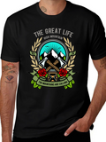 The Great Life High Mountain T-Shirt - Adventure Ready