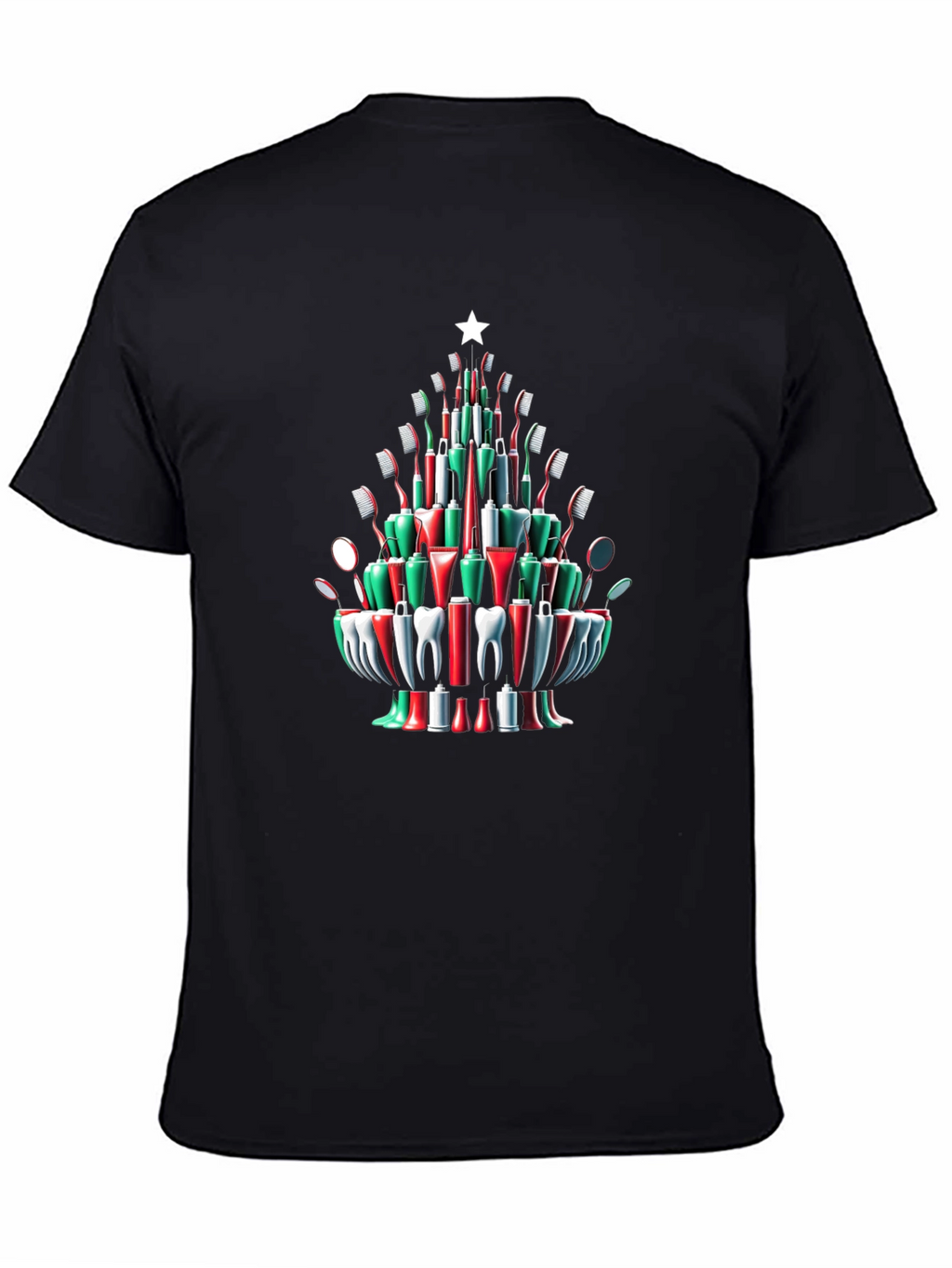 Festive Dental Christmas Tree T-Shirt