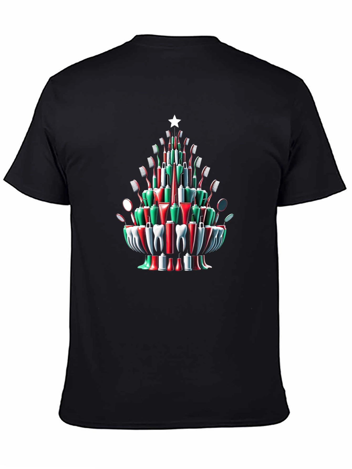 Festive Dental Christmas Tree T-Shirt