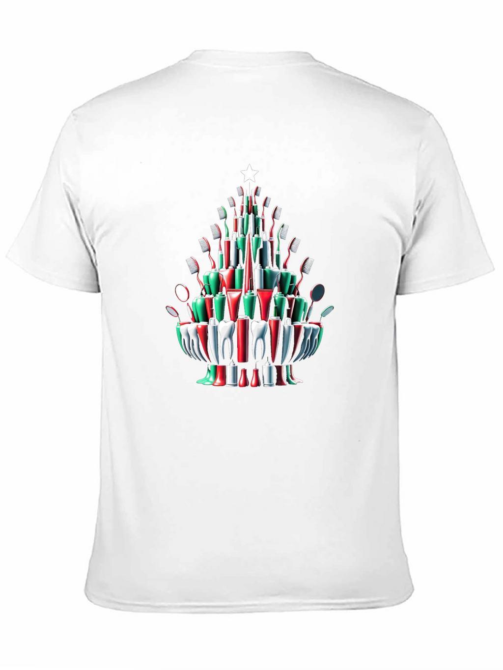 Festive Dental Christmas Tree T-Shirt