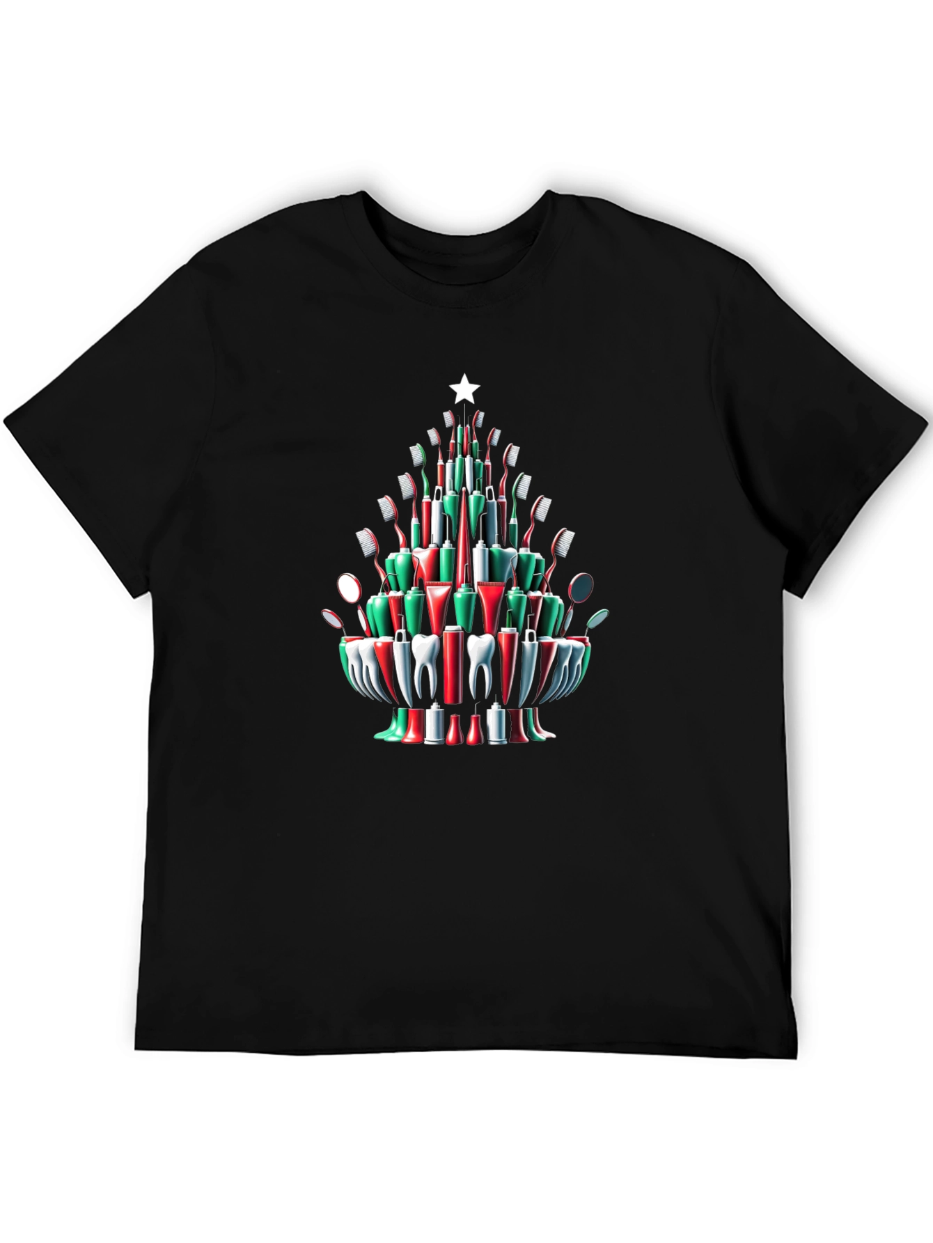 Festive Dental Christmas Tree T-Shirt
