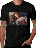 Harmony Bloom Graphic Tee - Black