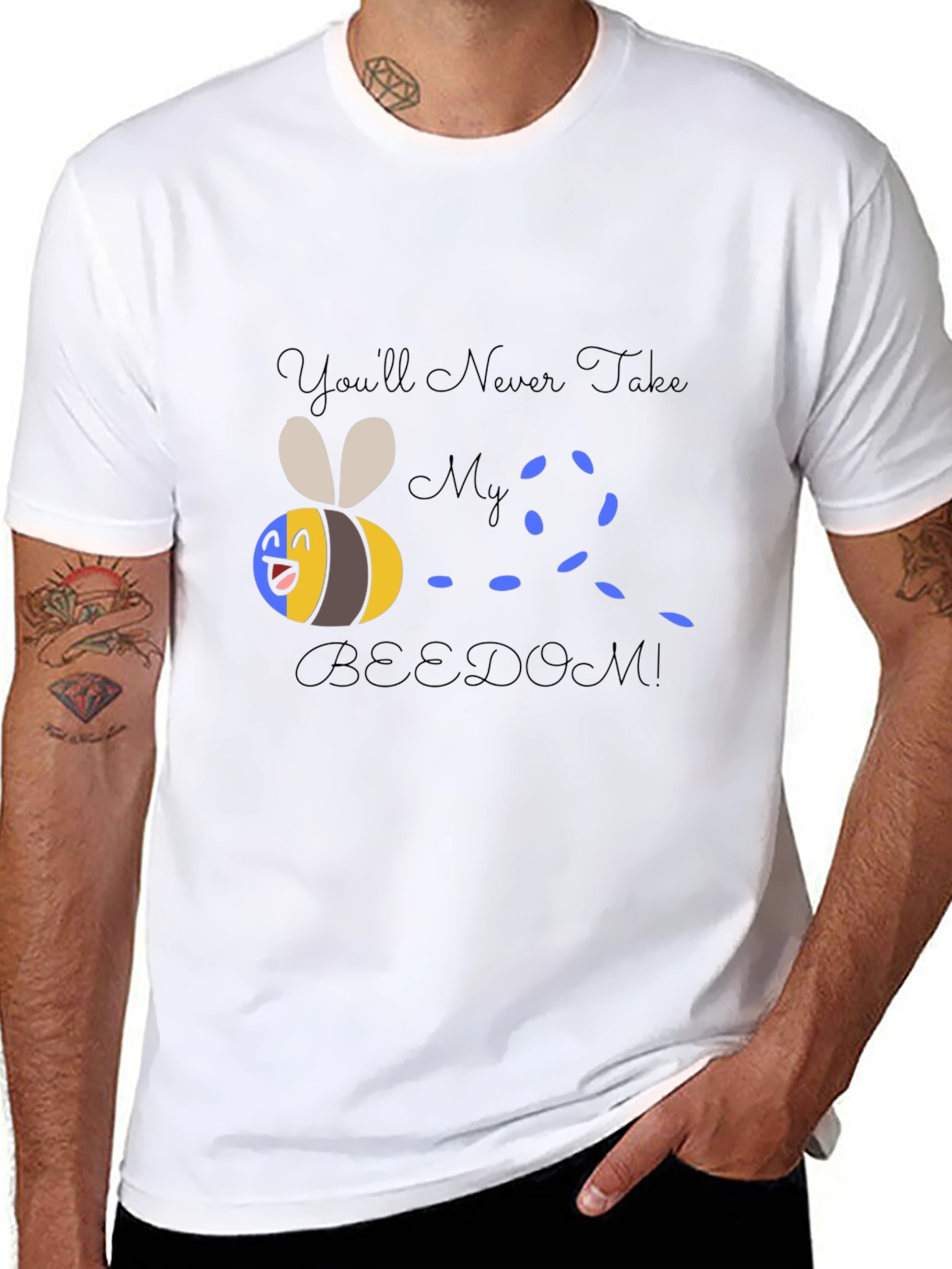 Beedom T-Shirt - Bee Pun Tee