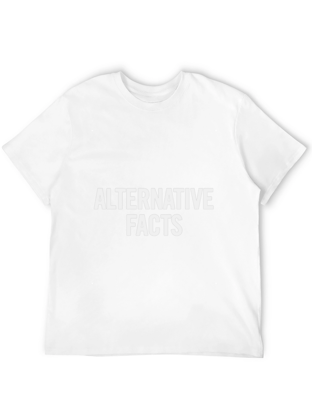 Alternative Facts Graphic T-Shirt - Black Cotton Tee