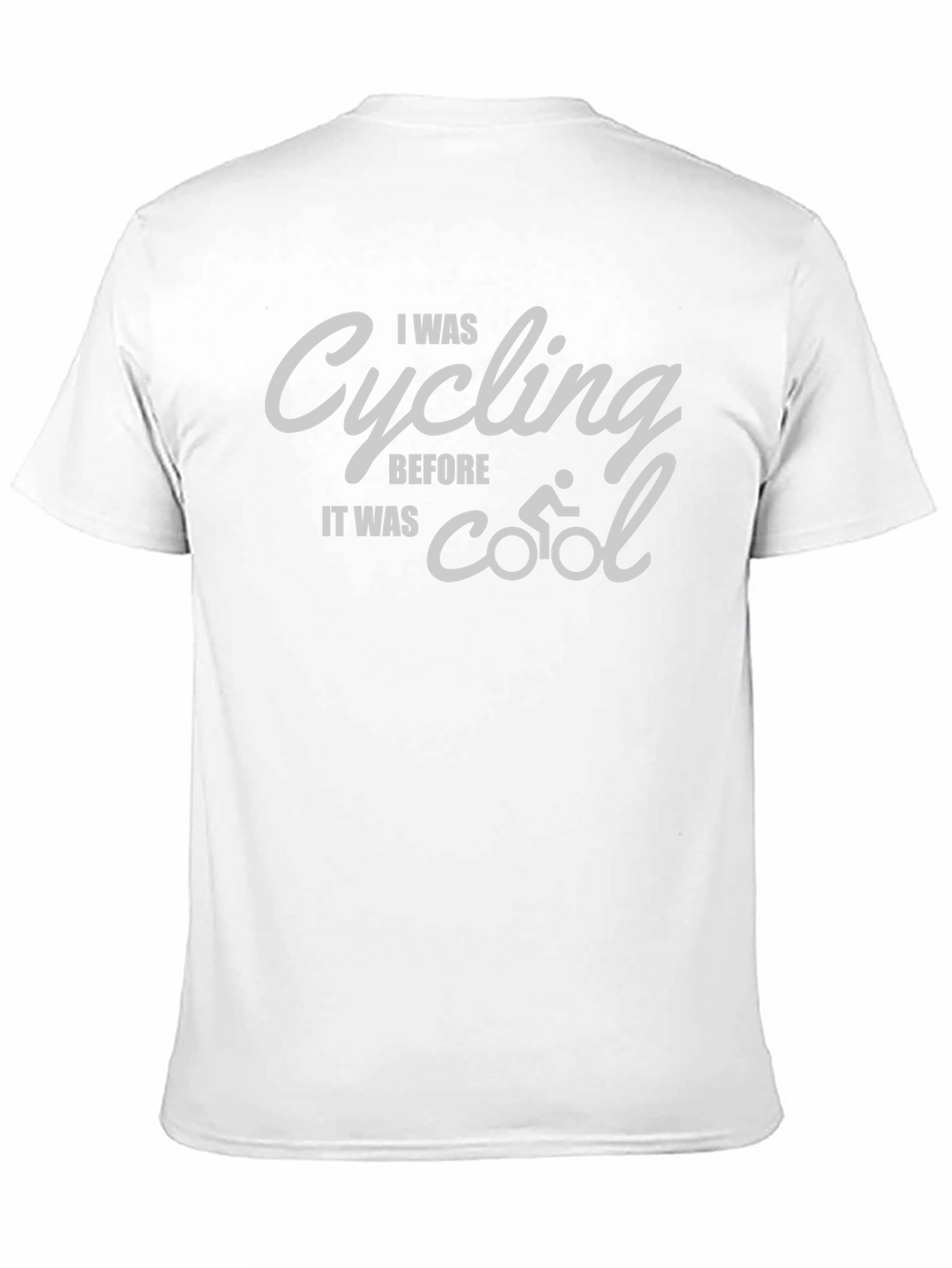Cycling Before Cool T-Shirt - Funny Biker Tee