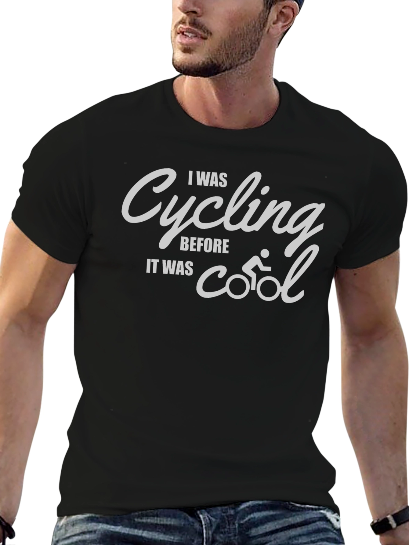 Cycling Before Cool T-Shirt - Funny Biker Tee