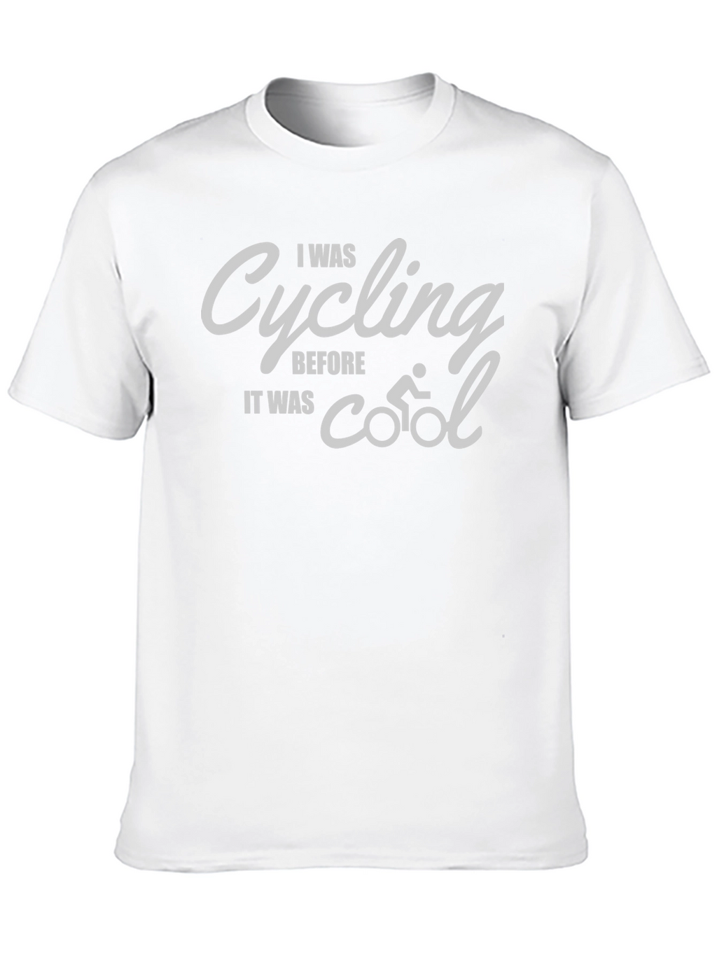 Cycling Before Cool T-Shirt - Funny Biker Tee