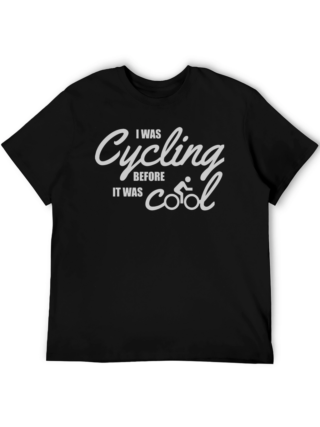 Cycling Before Cool T-Shirt - Funny Biker Tee