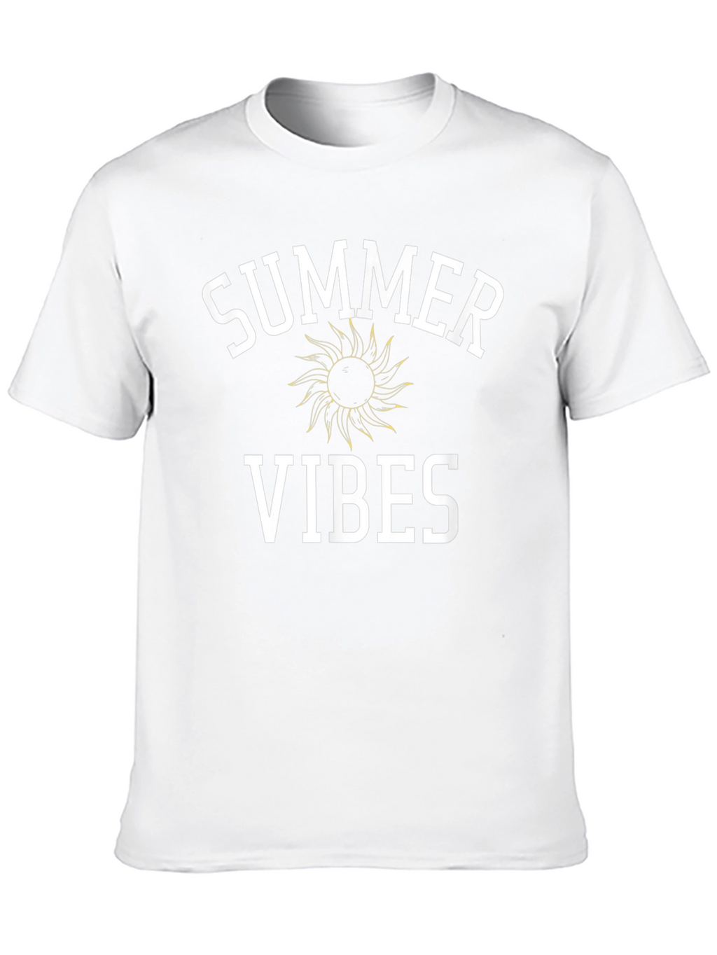 Summer Vibes Graphic T-Shirt - Black
