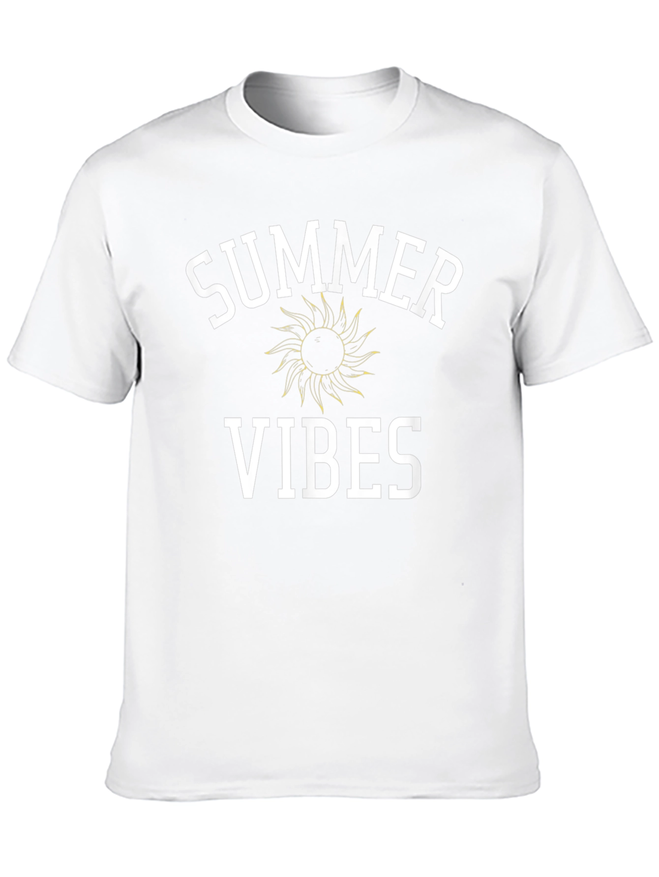 Summer Vibes Graphic T-Shirt - Black