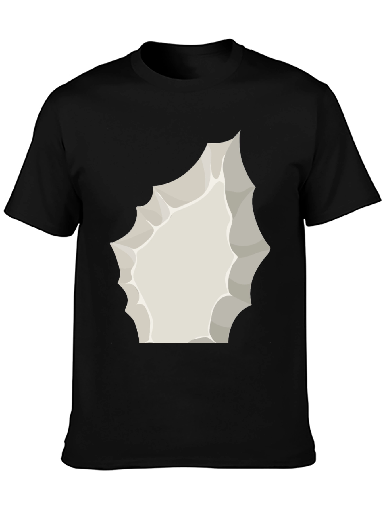 Cartoon Explosion Graphic Tee - Black