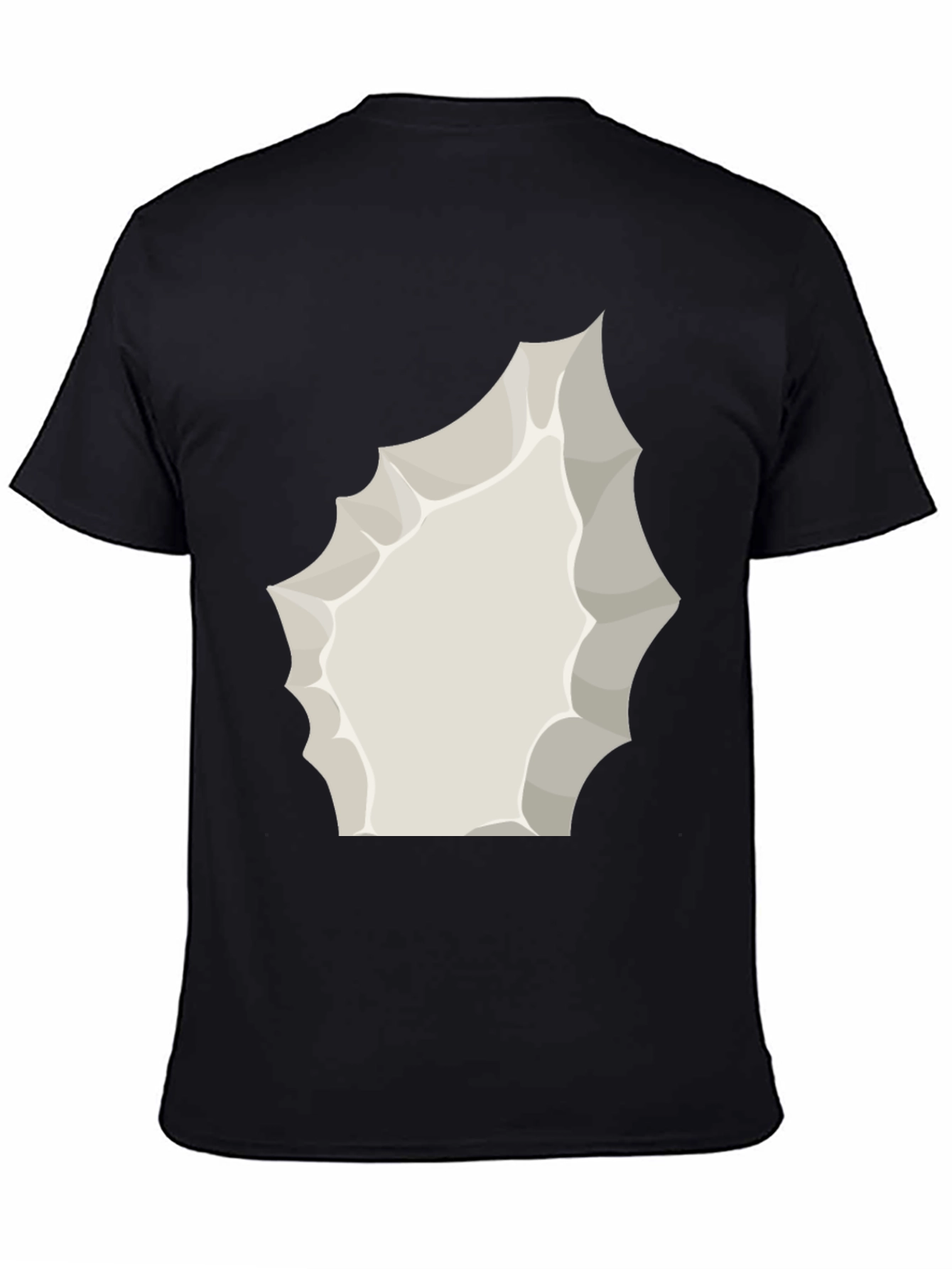 Cartoon Explosion Graphic Tee - Black