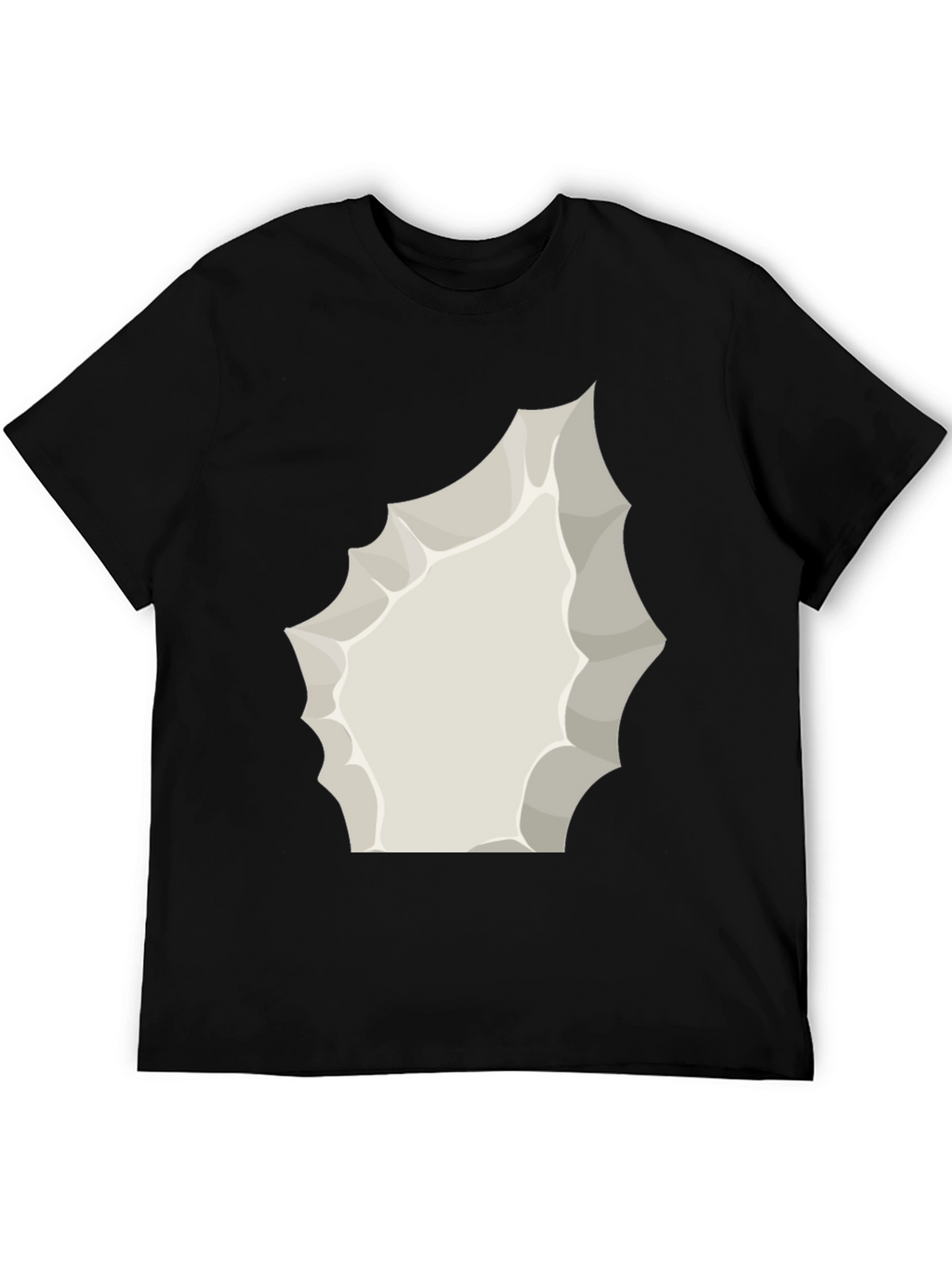Cartoon Explosion Graphic Tee - Black