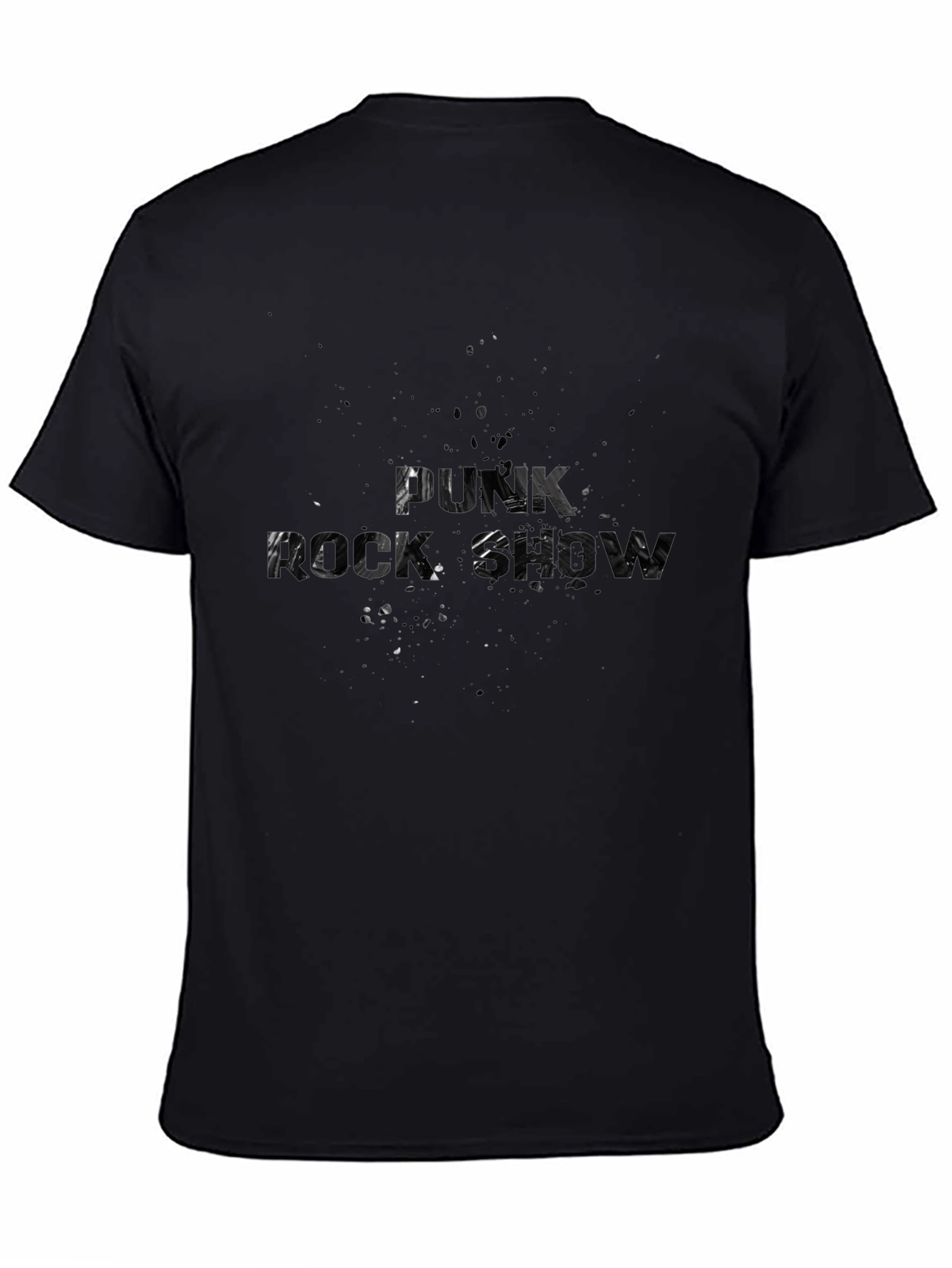 Punk Rock Show Black T-Shirt