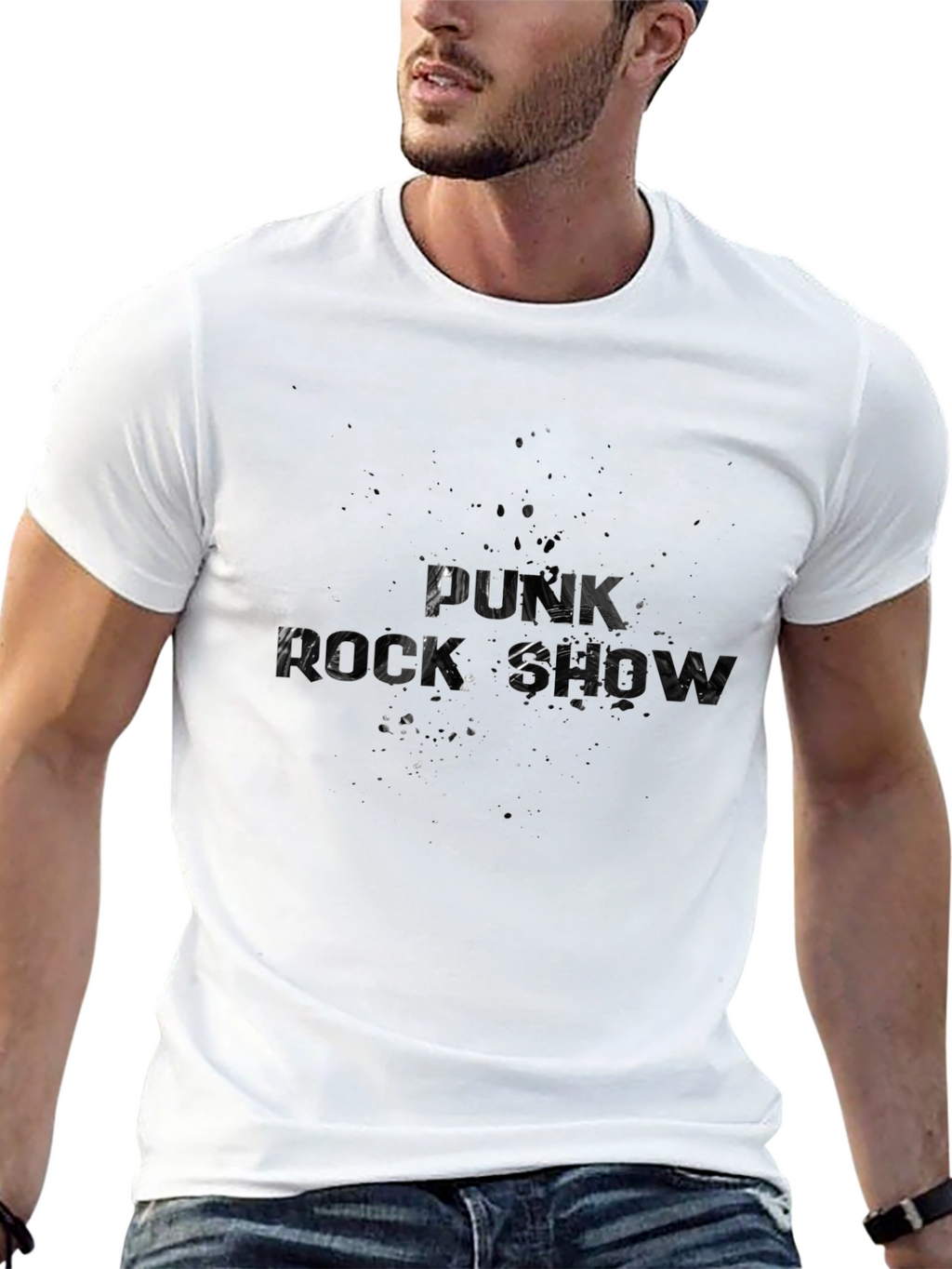 Punk Rock Show Black T-Shirt