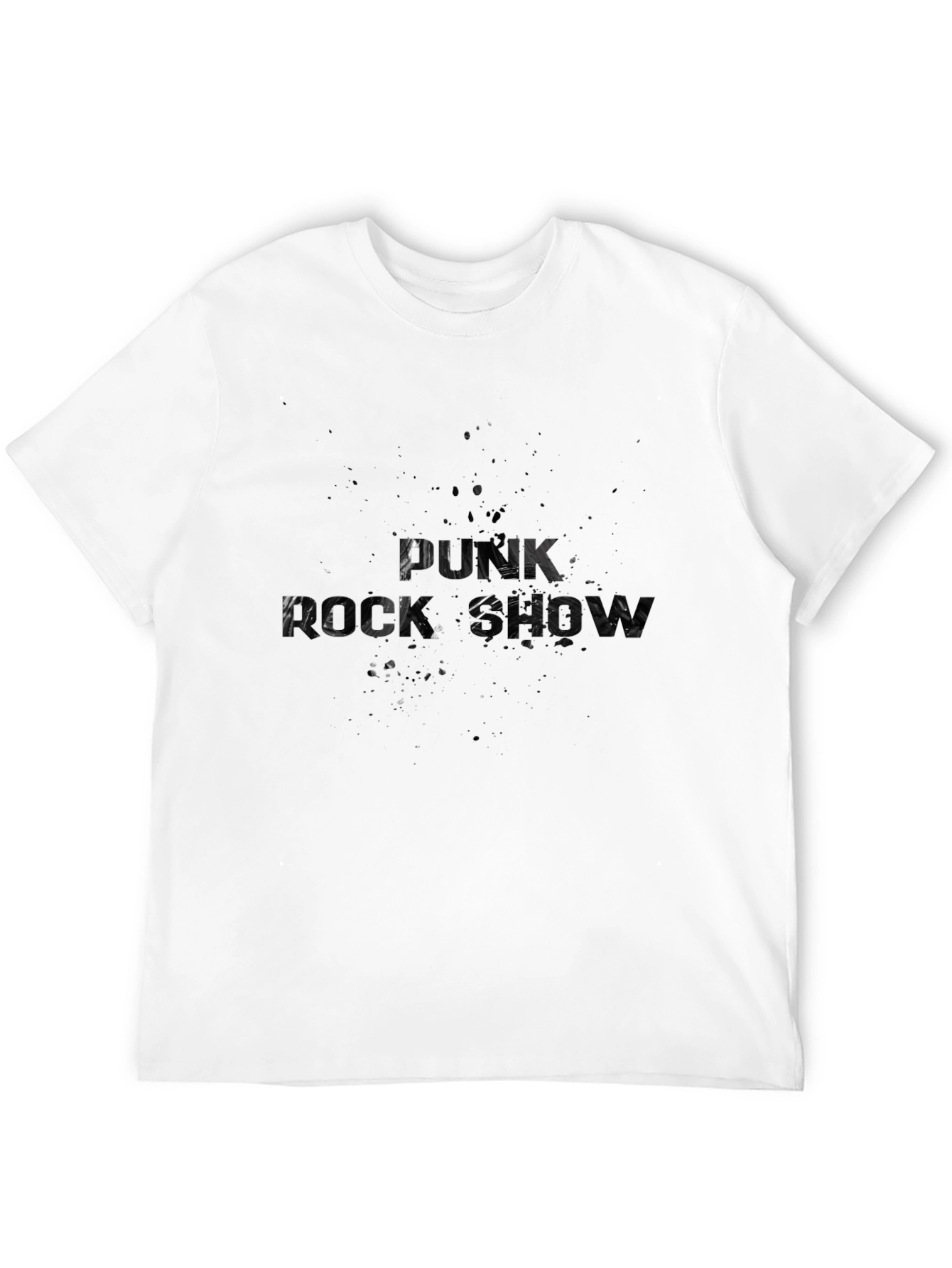Punk Rock Show Black T-Shirt