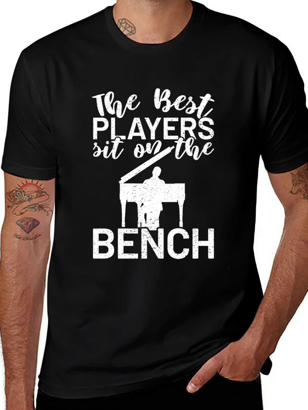 The Best Players Piano T-Shirt