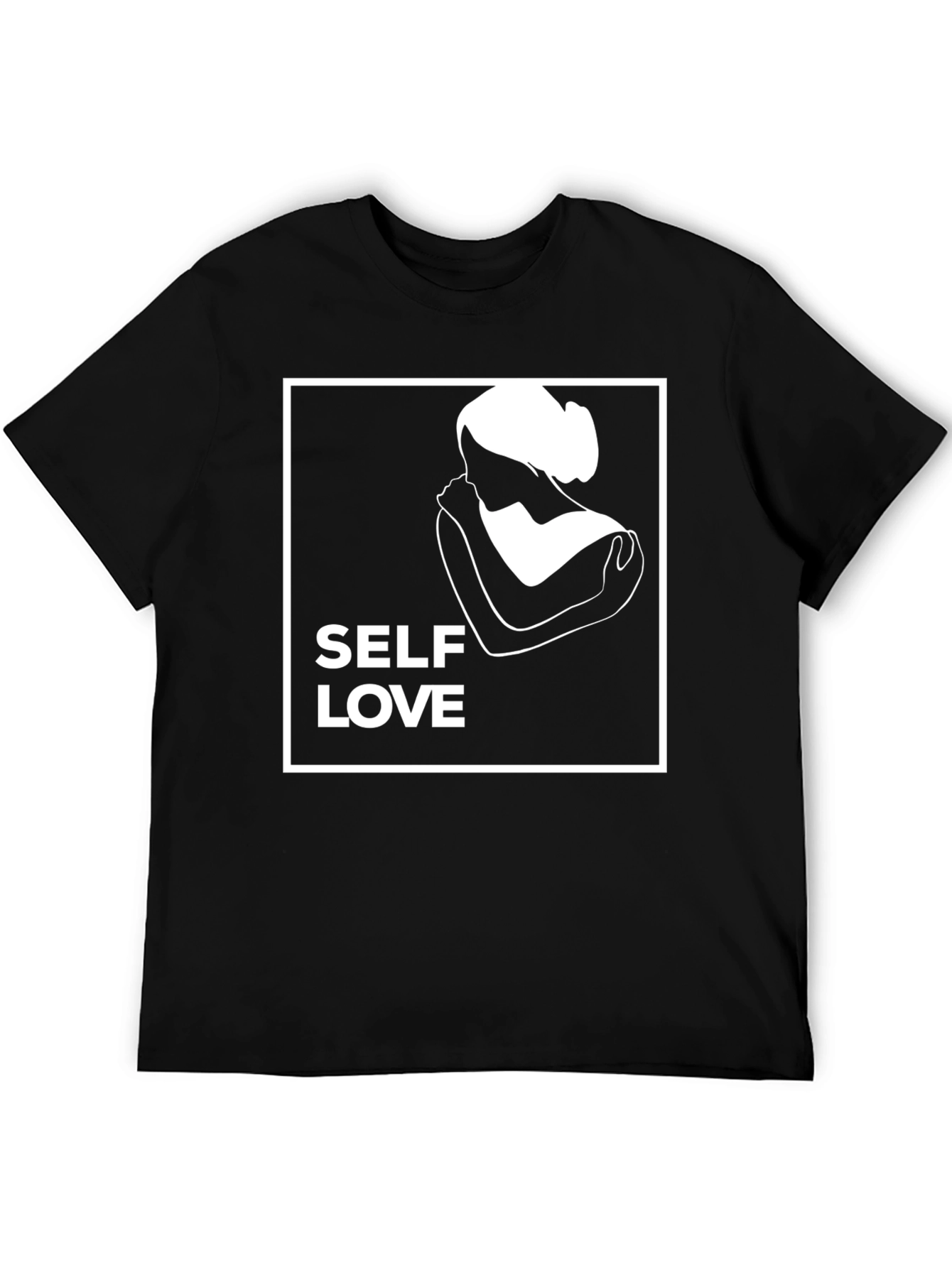Self Love Black Graphic Tee