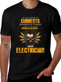 Electrician Skull T-Shirt - Keeper of Currents
