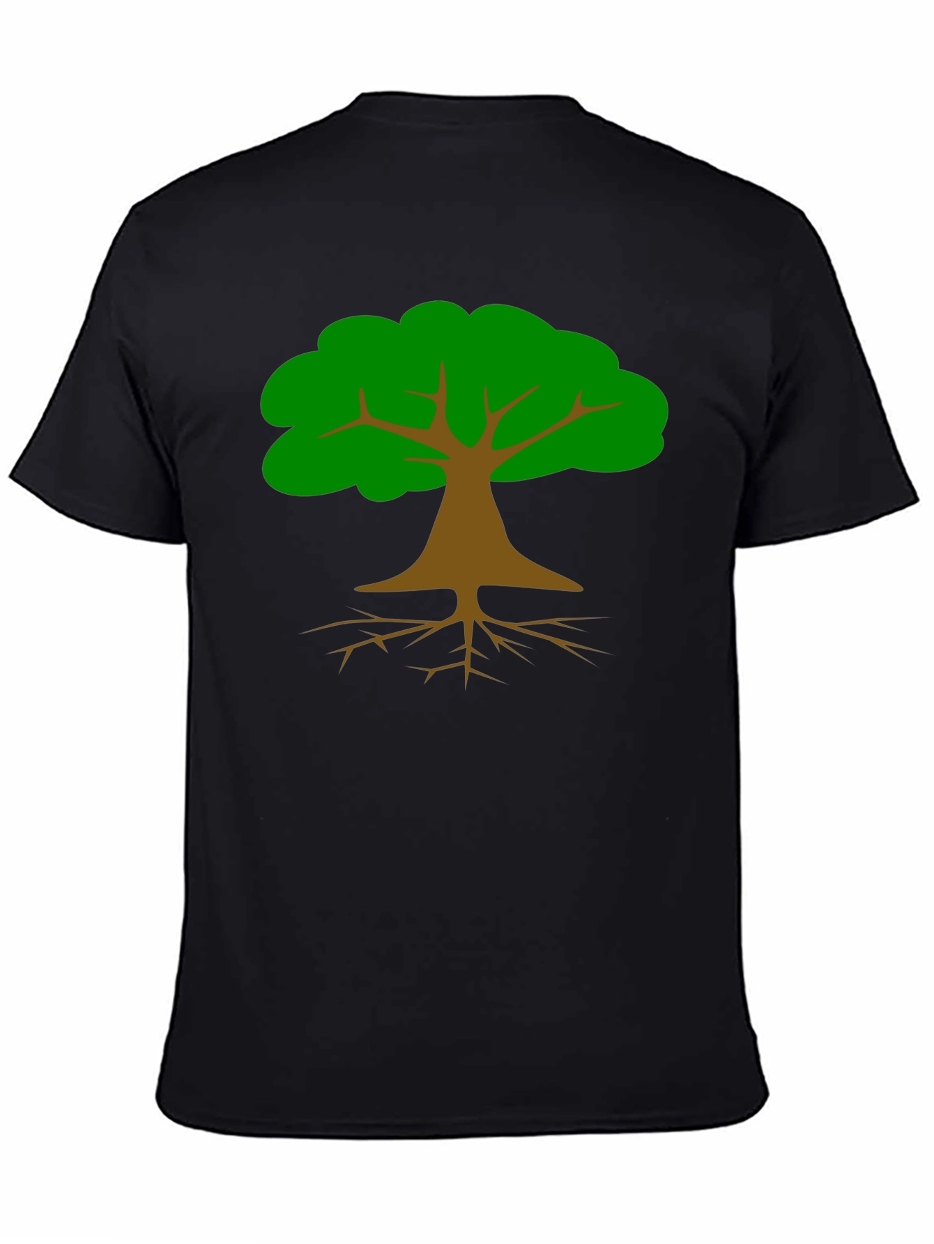 Tree Graphic Black T-Shirt