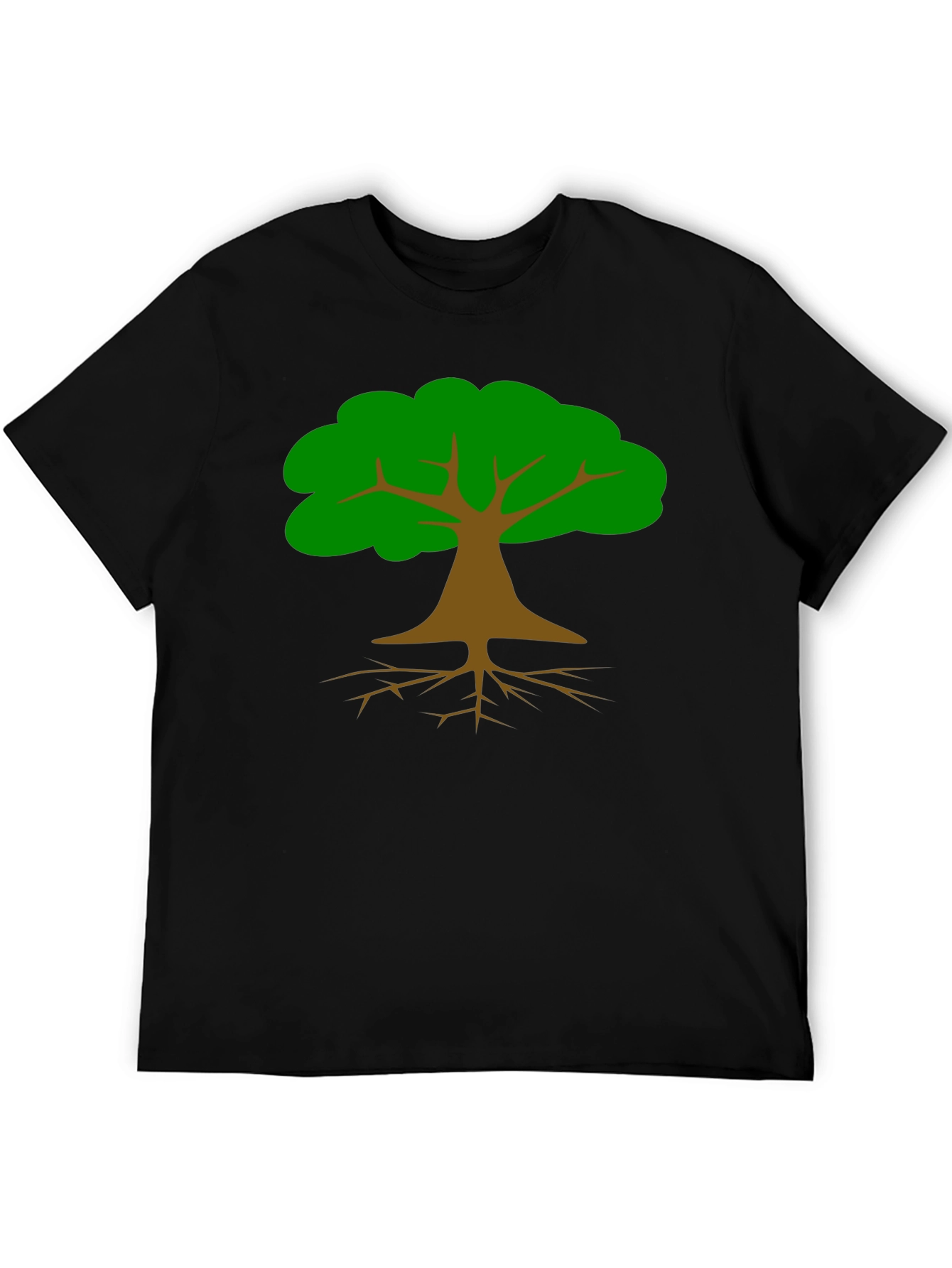 Tree Graphic Black T-Shirt