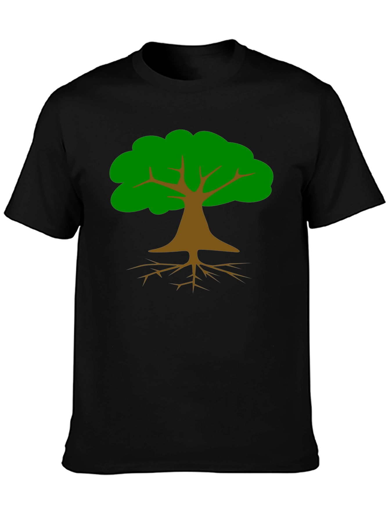 Tree Graphic Black T-Shirt