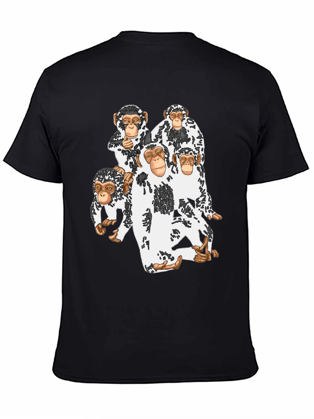 Monkey Business T-Shirt | Black Tee