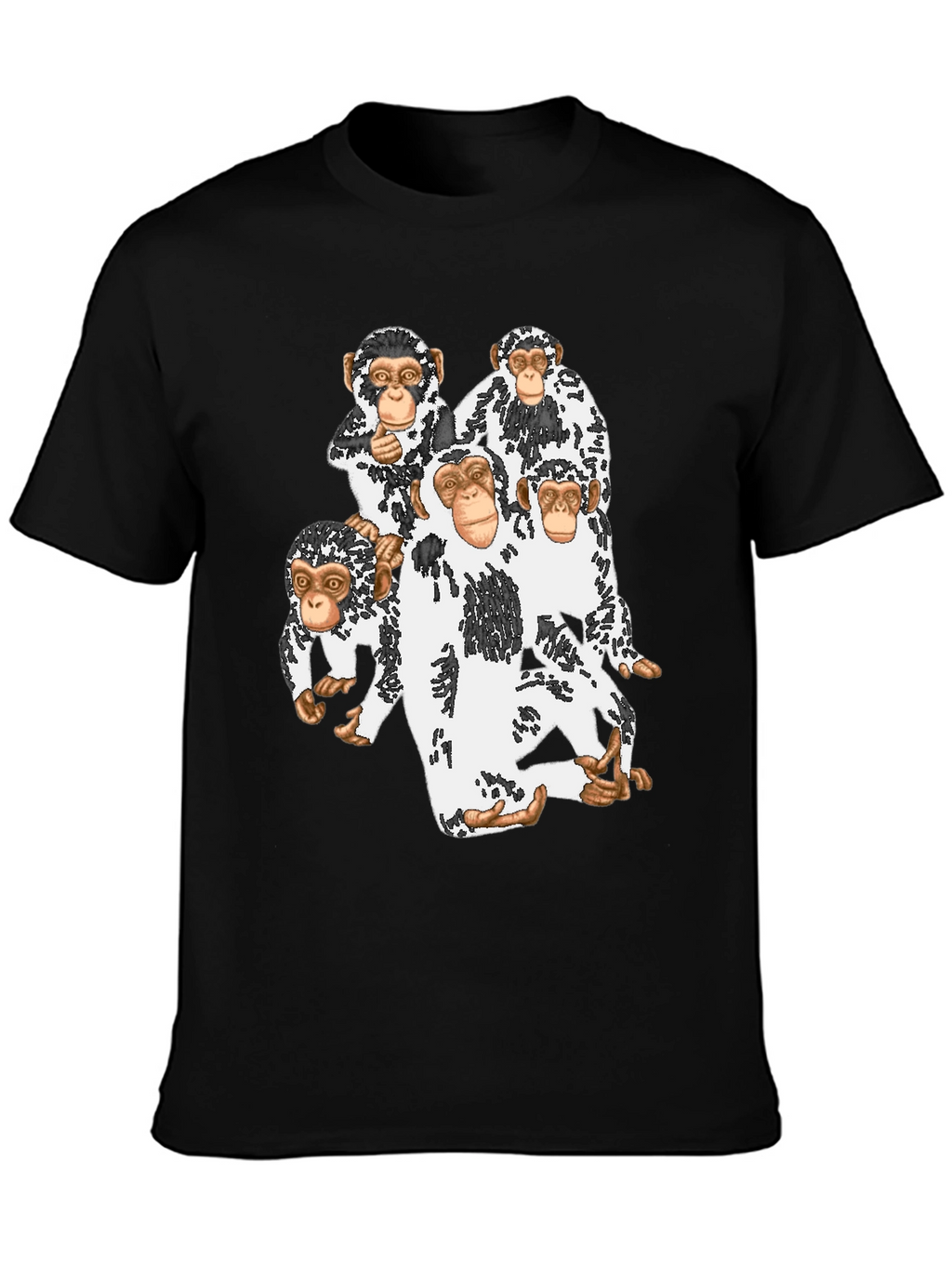 Monkey Business T-Shirt | Black Tee