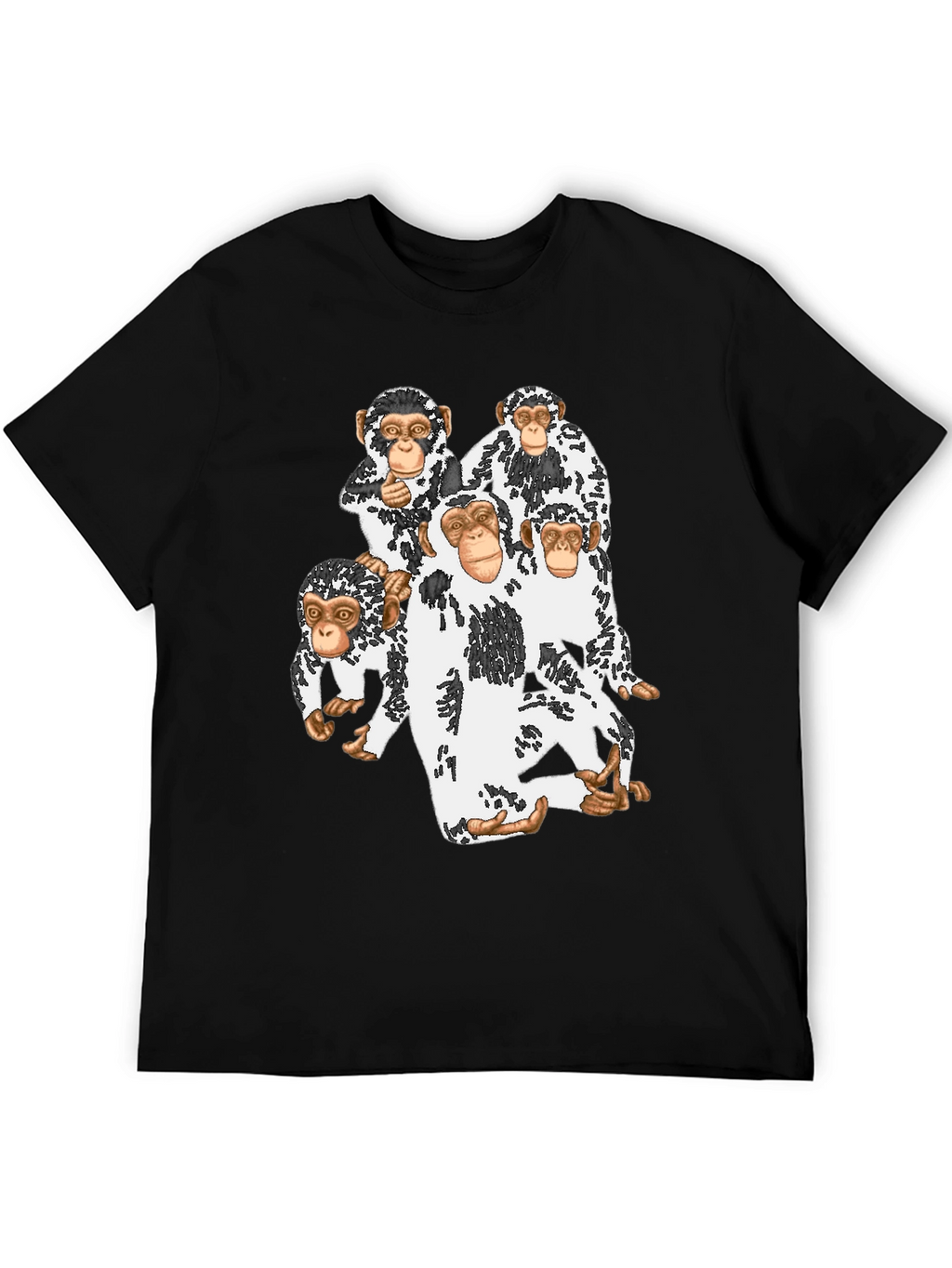 Monkey Business T-Shirt | Black Tee
