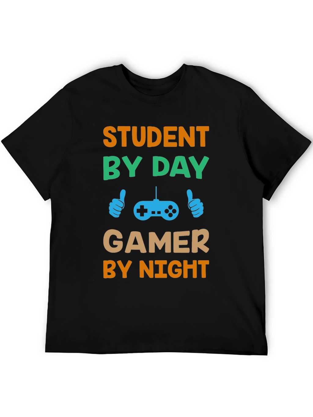 Student by Day Gamer by Night T-Shirt