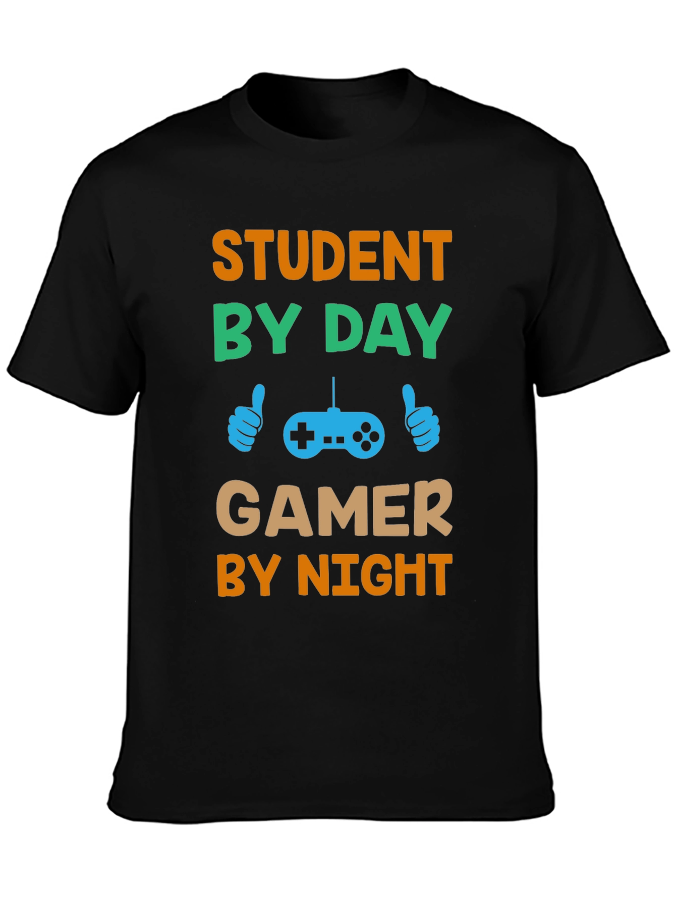 Student by Day Gamer by Night T-Shirt