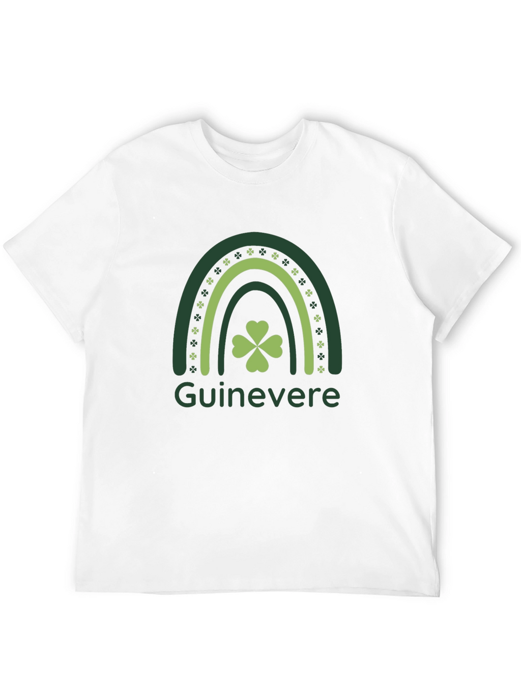Guinevere St. Patricks Day Shamrock Rainbow T-Shirt